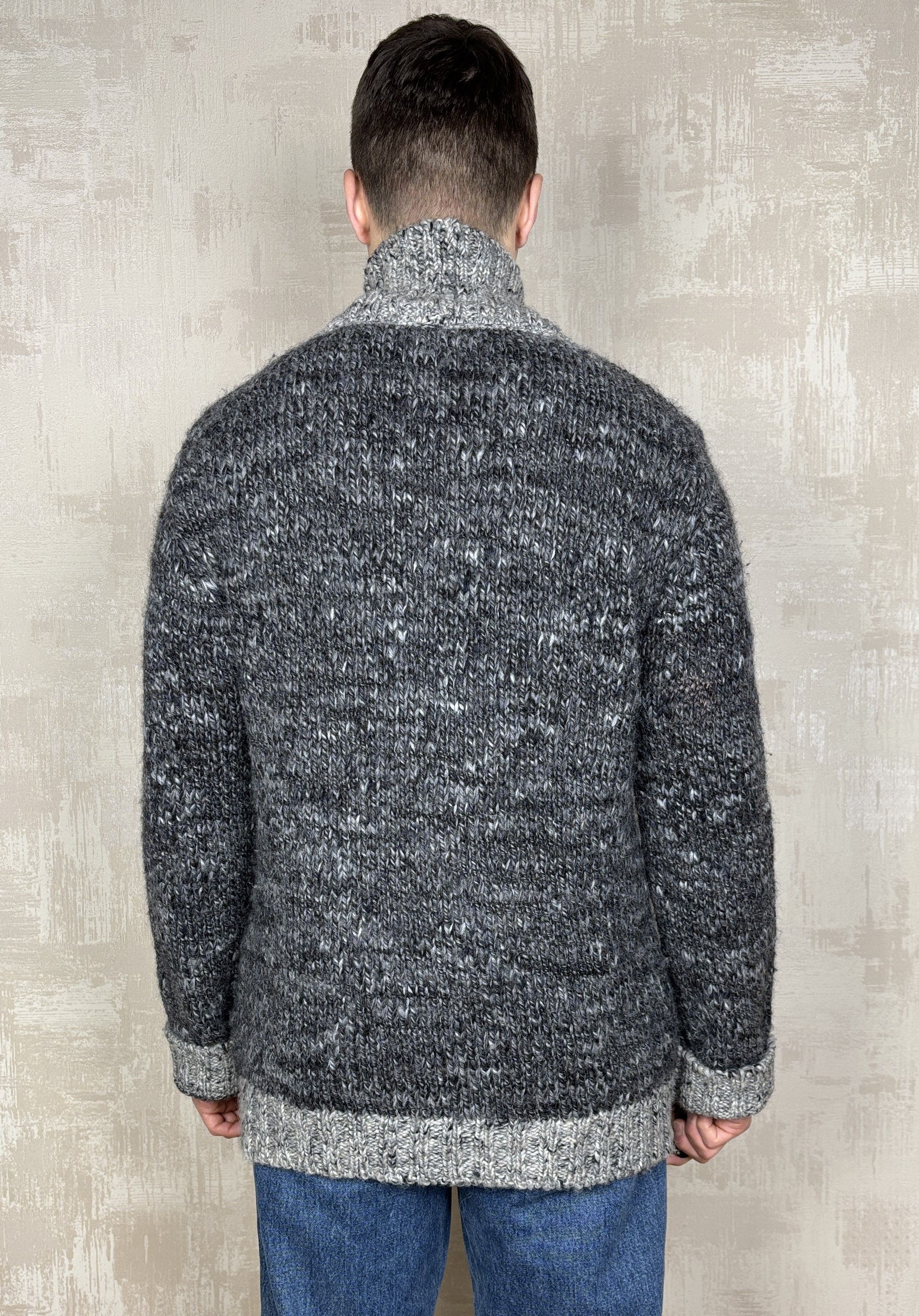 Nudie Jeans Nudie Jeans Knit Cardigan Sweater Shawl Collar Wool Blend Size US XL / EU 56 / 4 - 14 Thumbnail