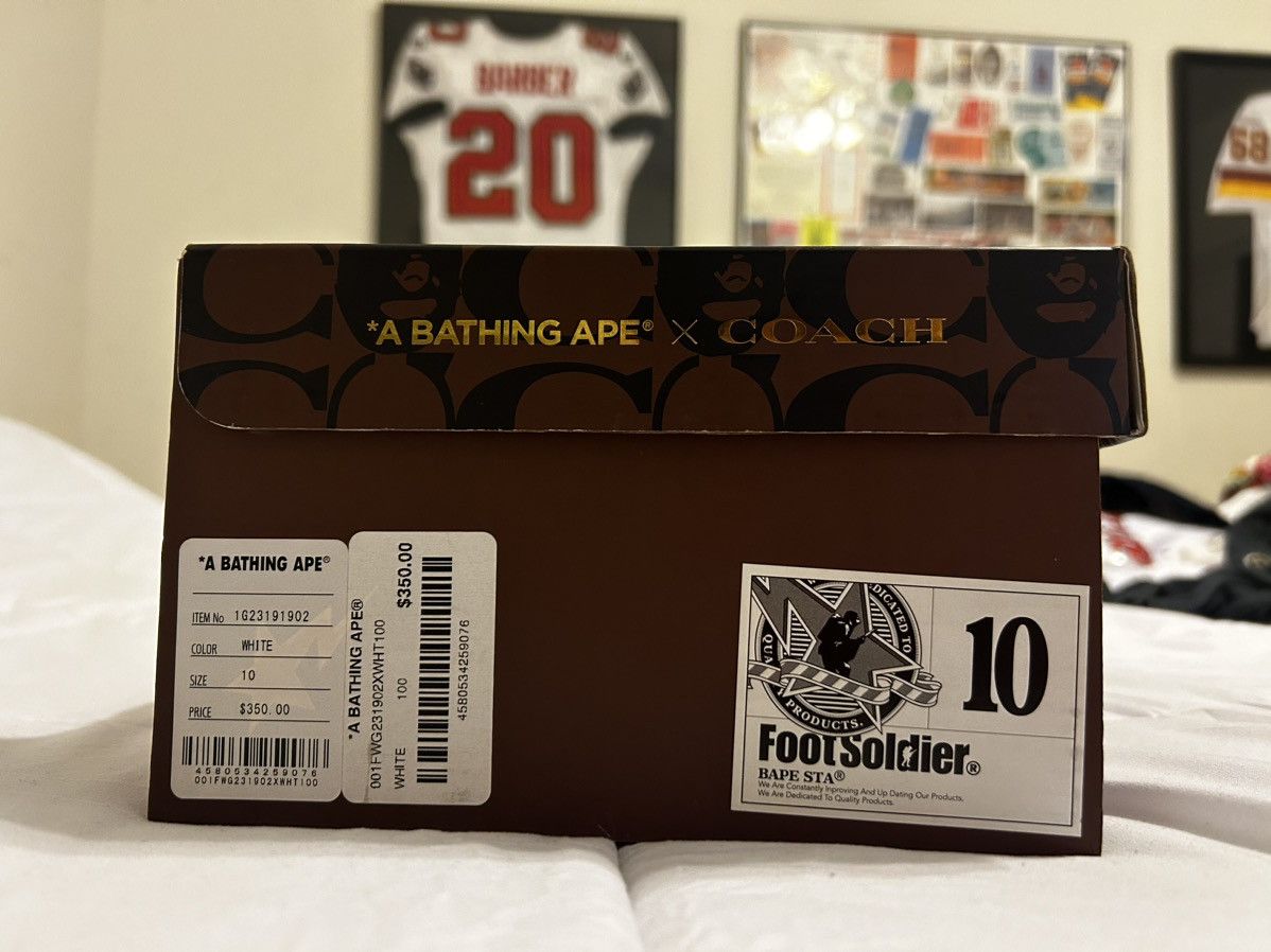 Bape × Coach Multicolor Coach Bapestas SZ 10 DS Never Worn w/ Box Size US 10 / EU 43 - 2 Thumbnail