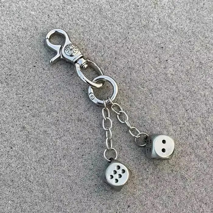 Vintage Dice Pendant Keychain Size ONE SIZE - 2 Thumbnail