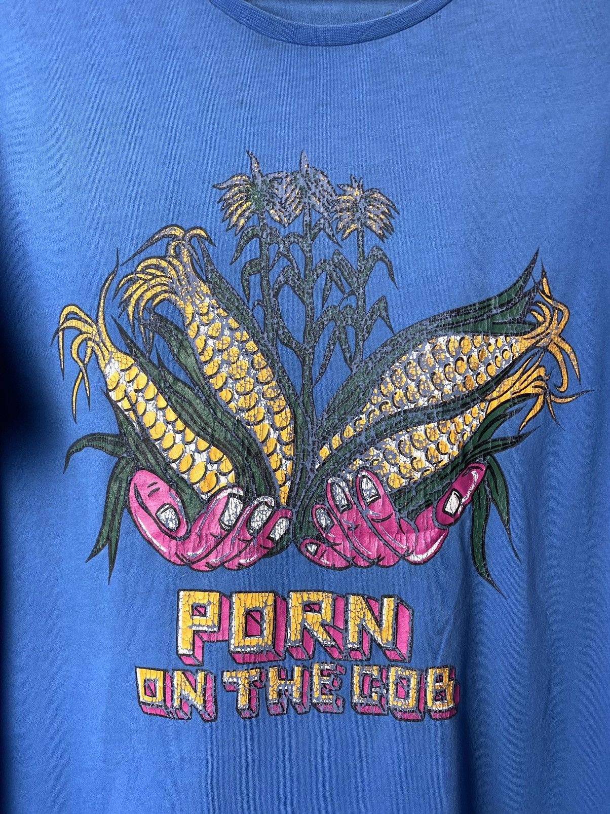 Mambo Rare! 00’s Mambo Porn On The Cob T Shirt Y2K Size US XL / EU 56 / 4 - 3 Thumbnail