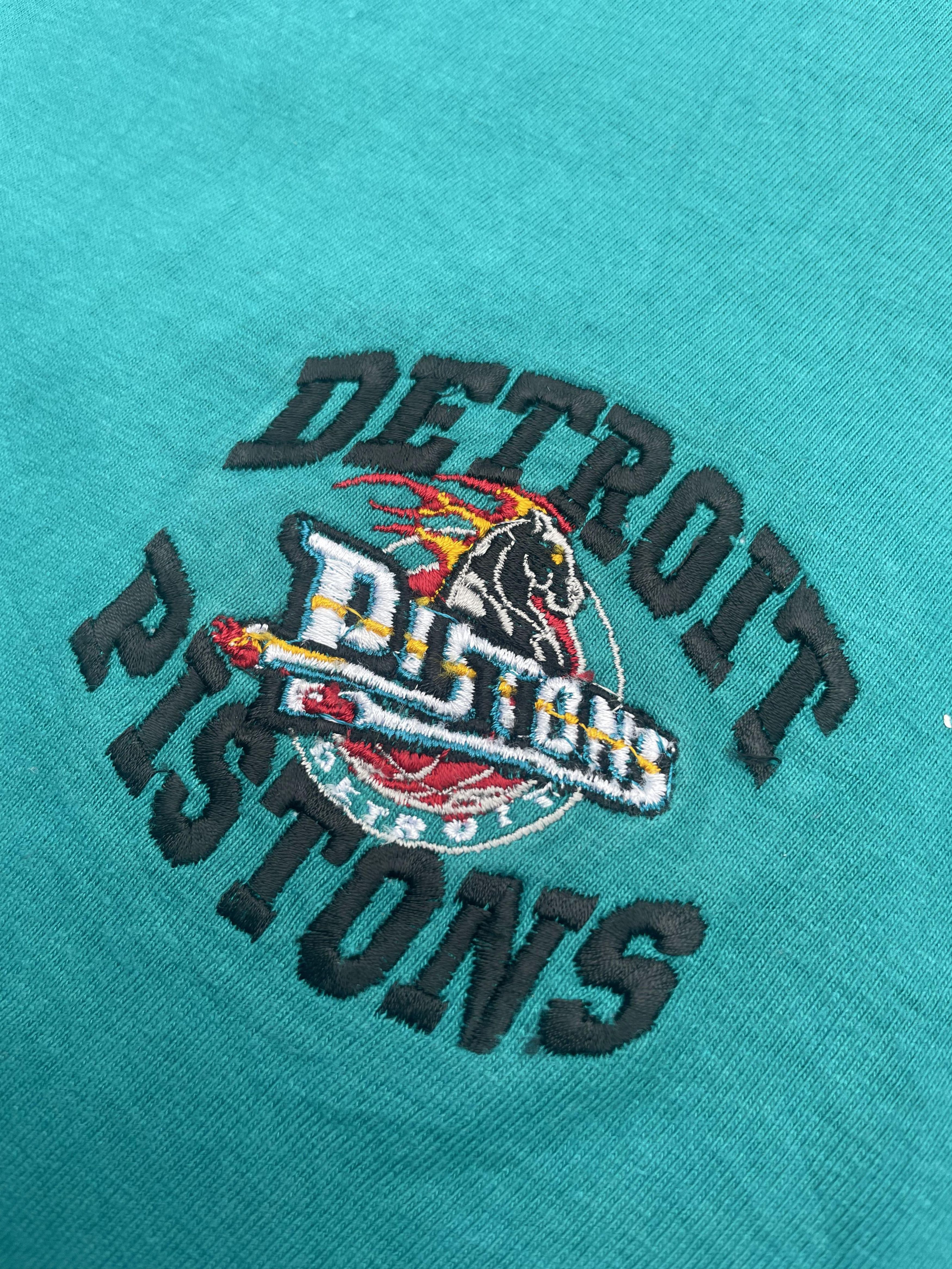 NBA Vintage Detroit Pistons Tshirt Size US XXL / EU 58 / 5 - 9 Thumbnail