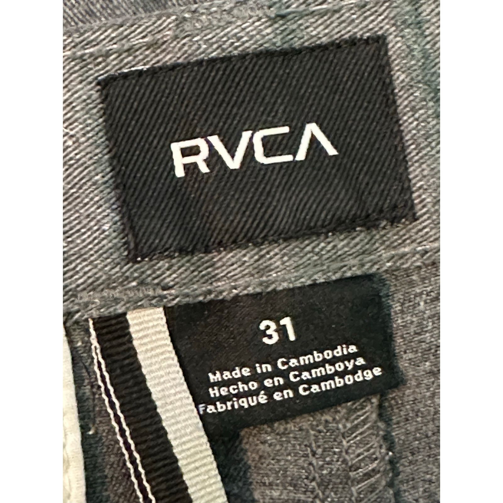 RVCA RVCA gray Chino shorts size 31 Size US 31 - 4 Thumbnail
