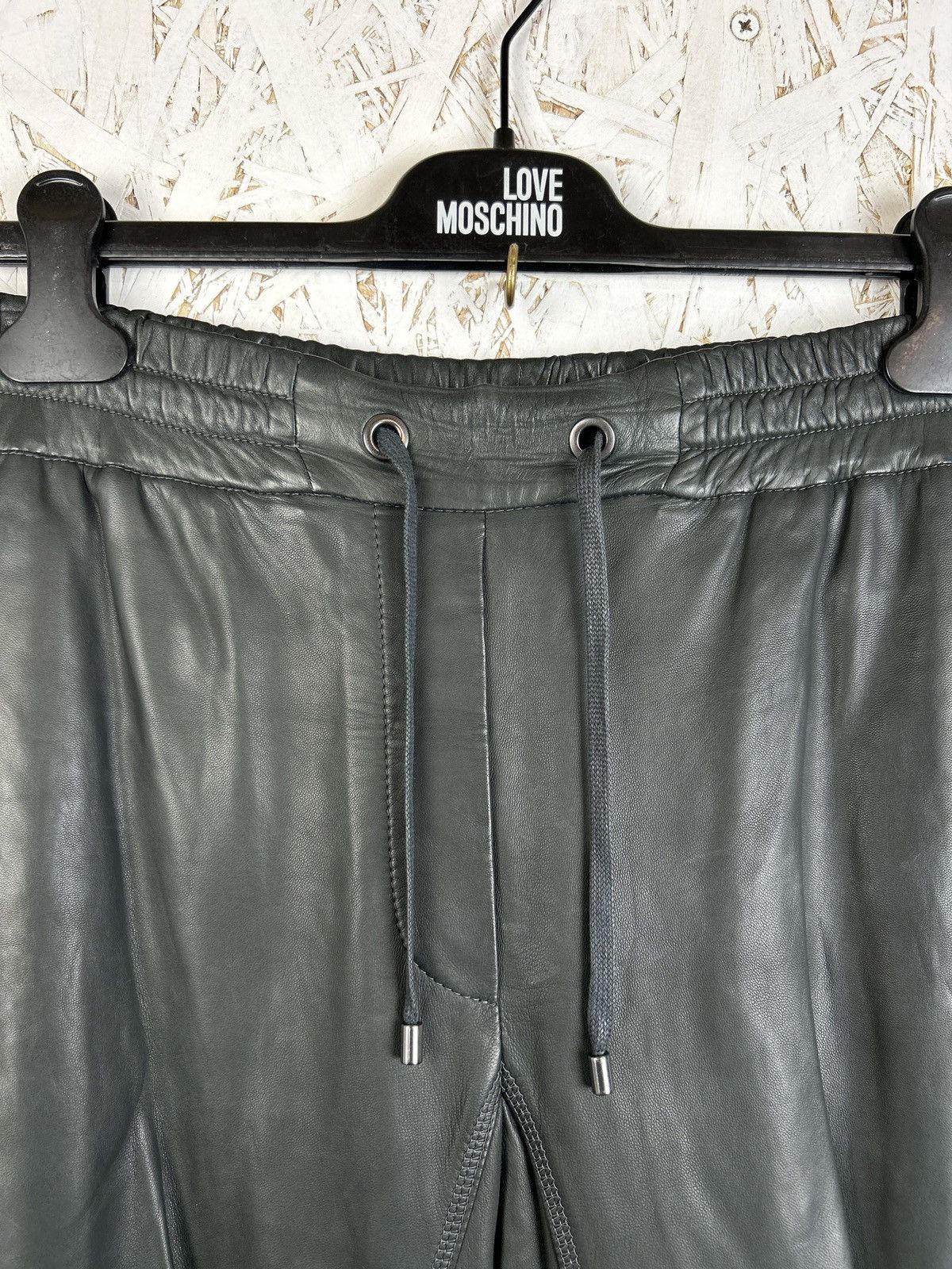 Brunello Cucinelli Brunello Cucinelli Leather Trousers Pants Size 40 Size 27" / US 4 / IT 40 - 2 Thumbnail
