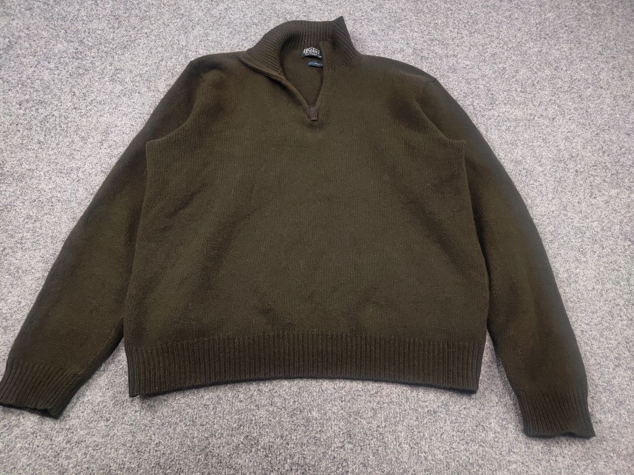 Polo Ralph Lauren Vintage 90's Polo Ralph Lauren wool half zip Knit Sweater Size US L / EU 52-54 / 3 - 3 Thumbnail