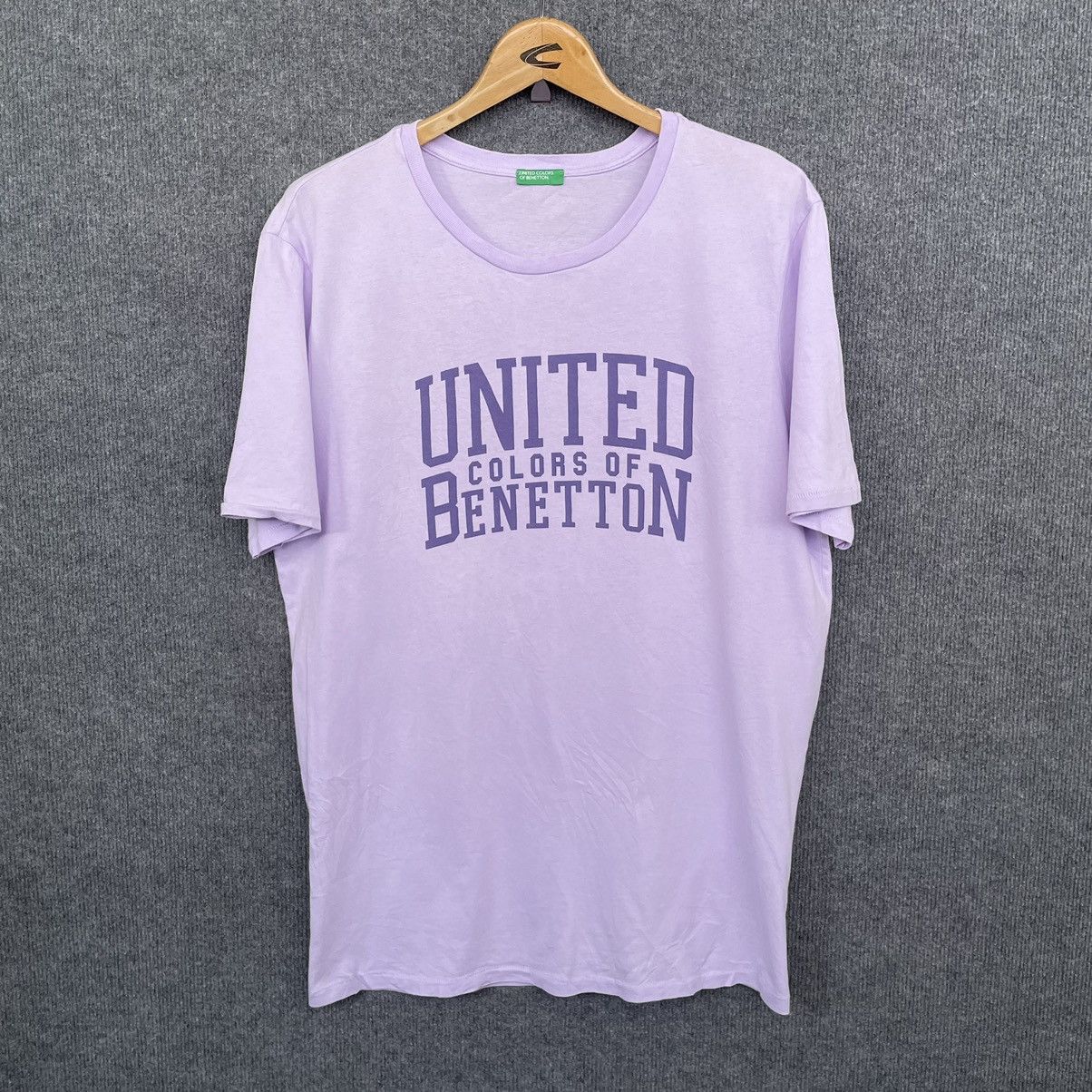 Benetton × United Colors Of Benetton United Colors of Benetton Spell Out T Shirt Size US M / EU 48-50 / 2 - 1 Thumbnail