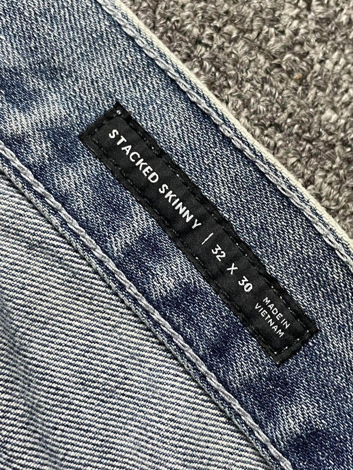 Pacsun × Vintage PACSUN 32x30 Acid Wash Ripped Jeans (92) Size US 35 - 12 Thumbnail