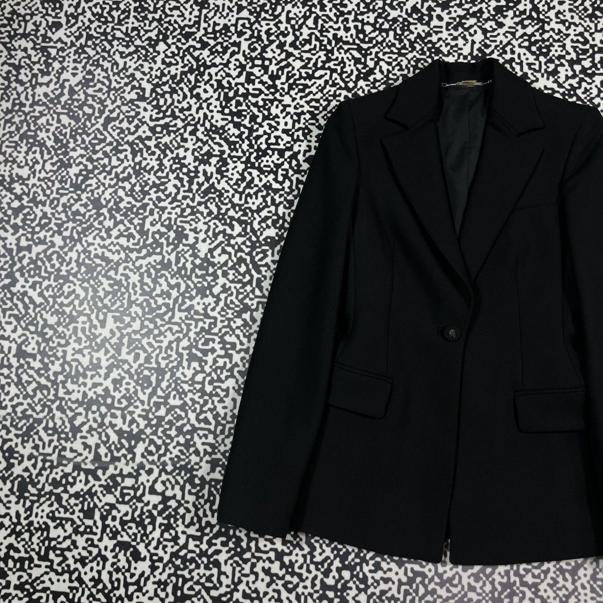 Versace Vintage 90s Gianni Versace Couture G Logo Luxury Blazer Size S / US 4 / IT 40 - 9 Thumbnail