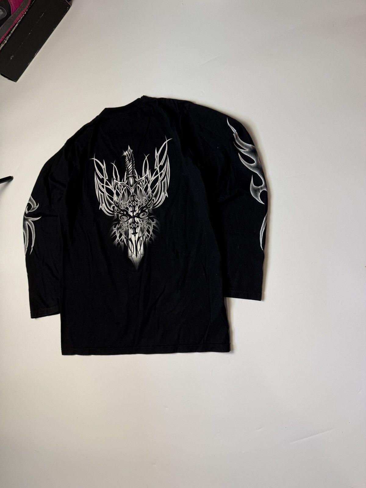 Affliction × Vintage Long sleeve Affliction sk8 opium y2k Size US L / EU 52-54 / 3 - 8 Thumbnail