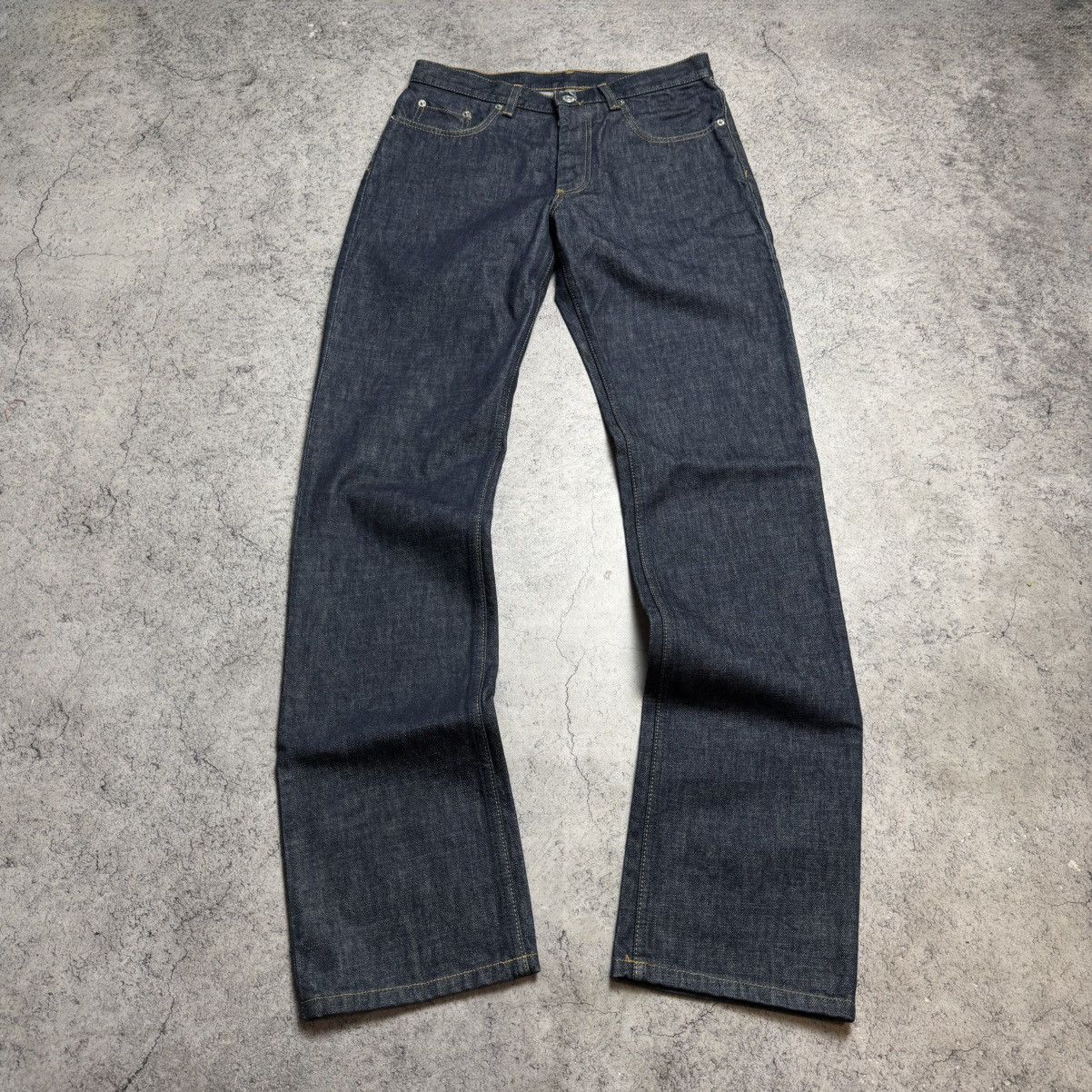 Helmut Lang Vintage Helmut Lang Italian Cut Jeans 90s Jeans Size US 27 - 1 Thumbnail