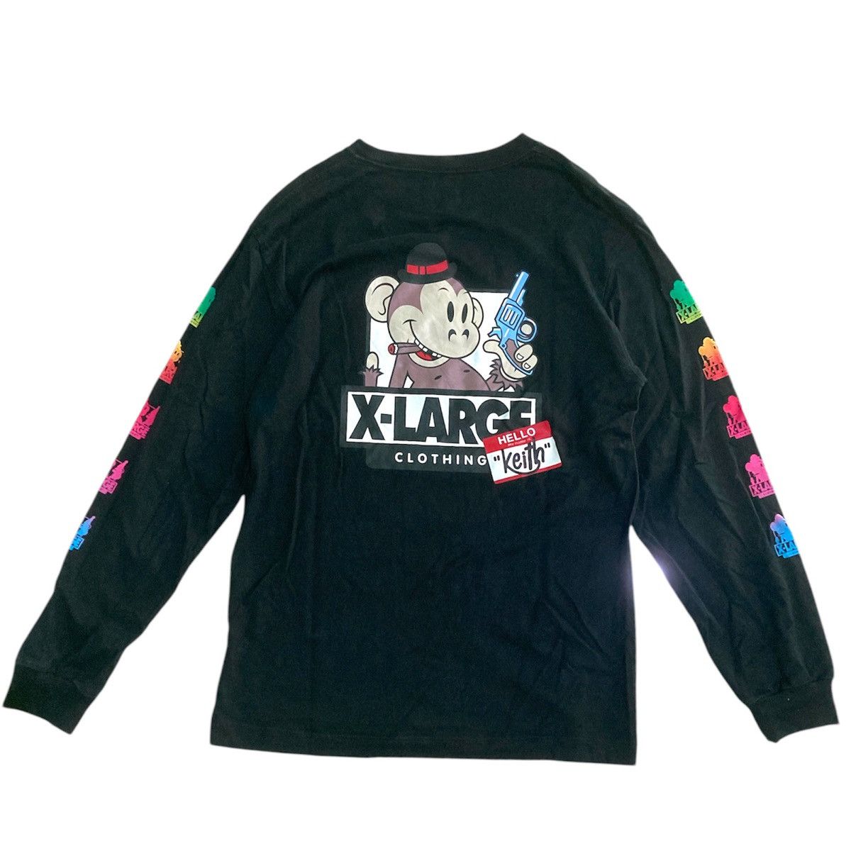 X-LARGE XLarge x Rainbow Keith Long Sleeve t-shirt Size US S / EU 44-46 / 1 - 1 Thumbnail