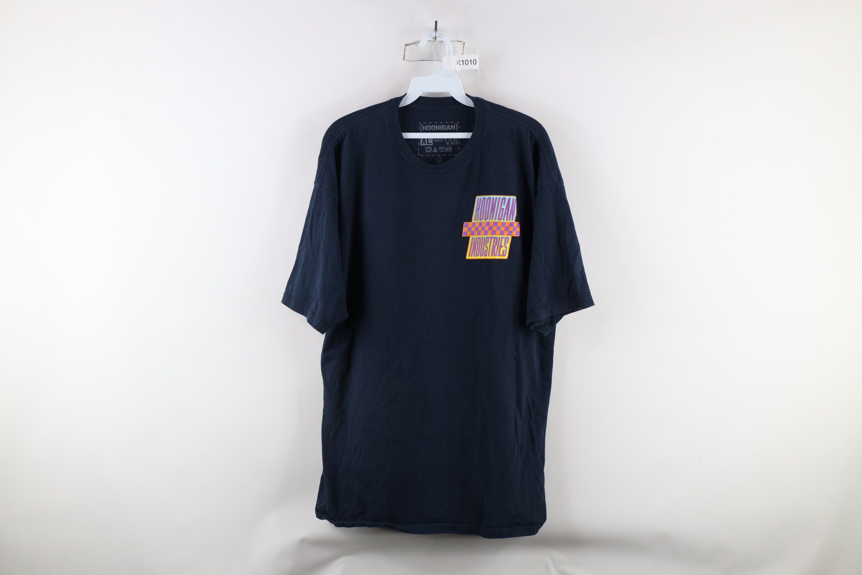 Vintage Vintage Hoonigan Industries Racing Block Rally Car T-Shirt Size US XL / EU 56 / 4 - 1 Thumbnail