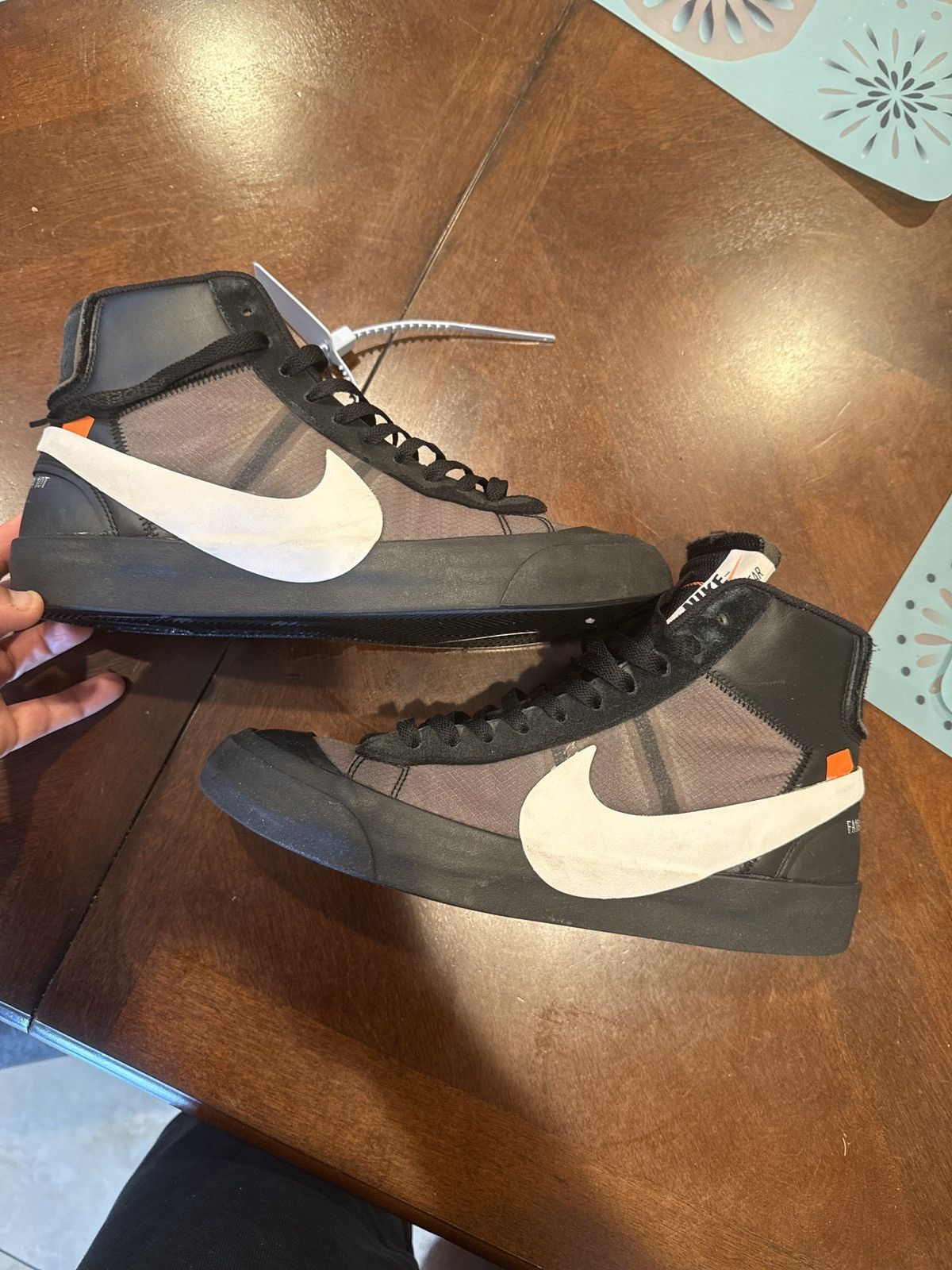 Nike × Off-White Off White x Nike Blazer High Size US 10.5 / EU 43-44 - 1 Thumbnail