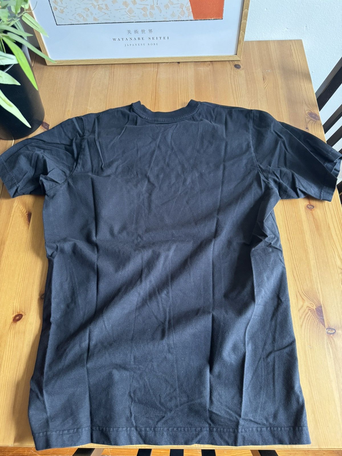 Supreme Supreme Black logo embroidered tee Size US M / EU 48-50 / 2 - 5 Thumbnail