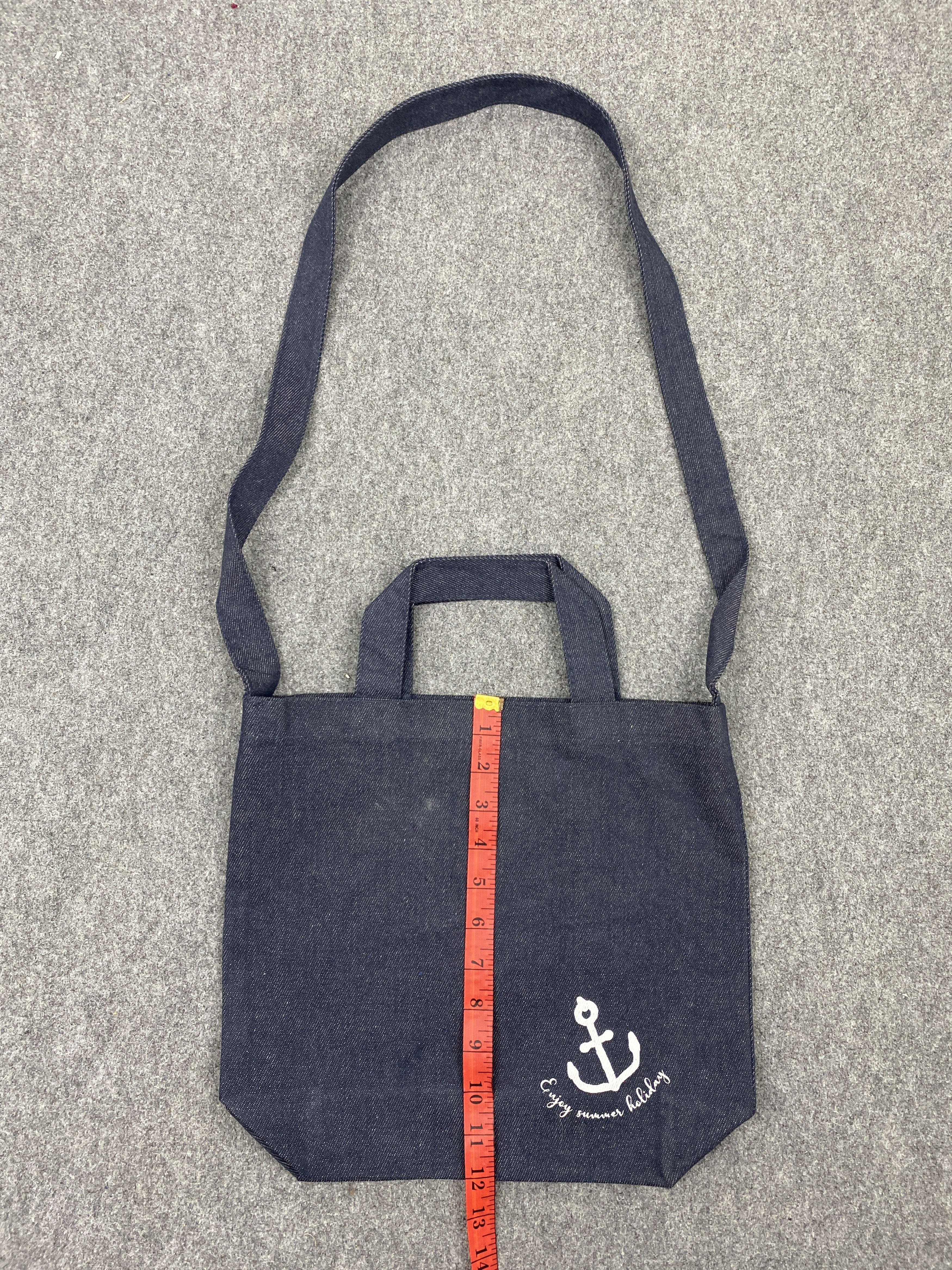 Japanese Brand Vintage Japanese Brand Canvas Crossbody Bag BG0178 Size ONE SIZE - 7 Thumbnail