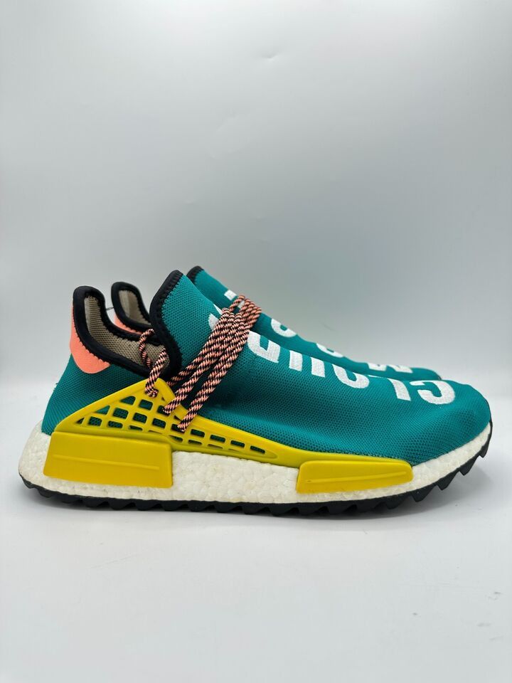 Adidas × Pharrell Human Race NMD Trail Sun Glow CLOUDS MOON Size US 11 / EU 44 - 2 Thumbnail