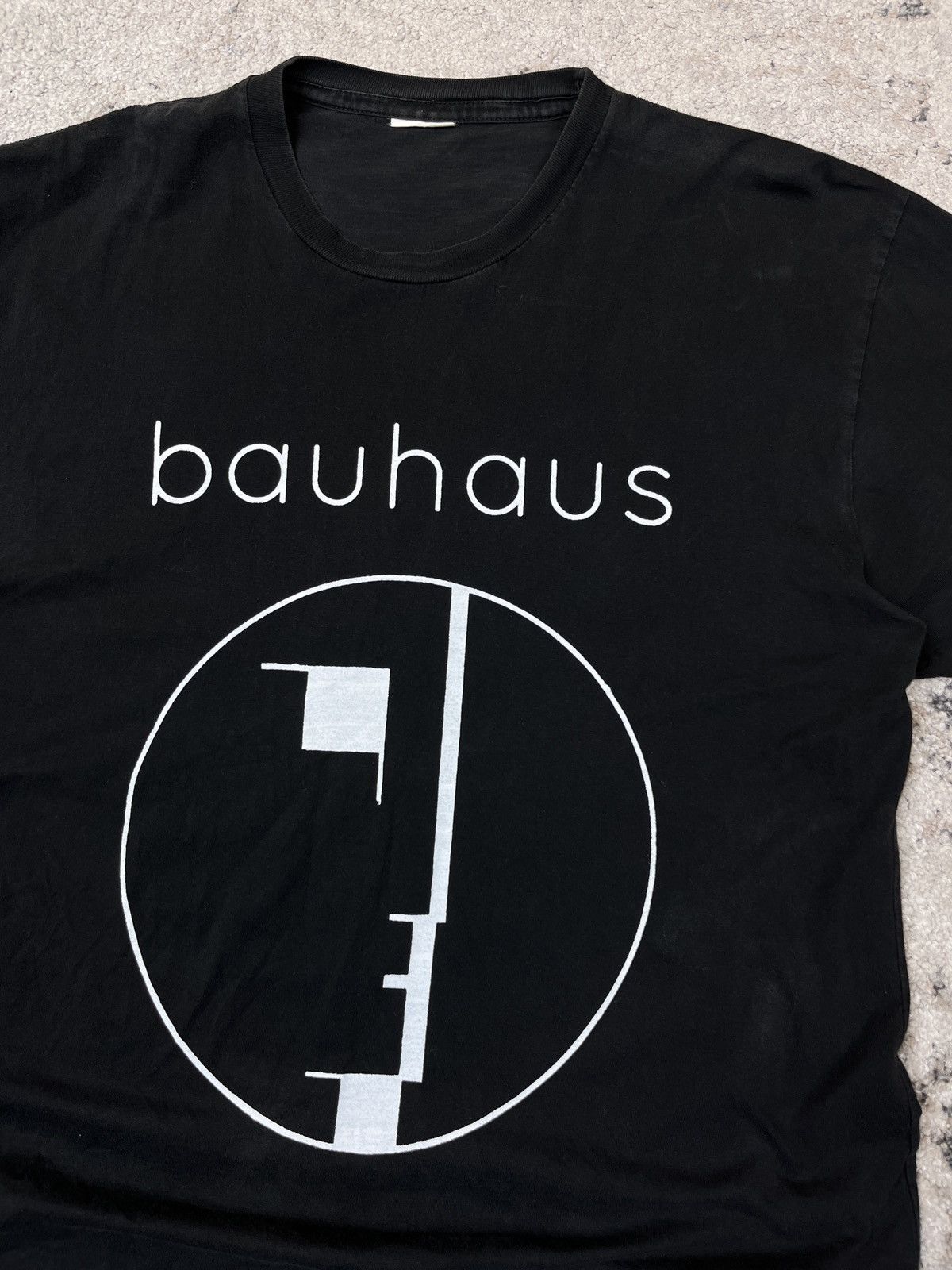 Band Tees 1990s BAUHAUS SINGLE STITCHED VINTAGE FADED TEE - LOT № 820 Size US XL / EU 56 / 4 - 3 Thumbnail