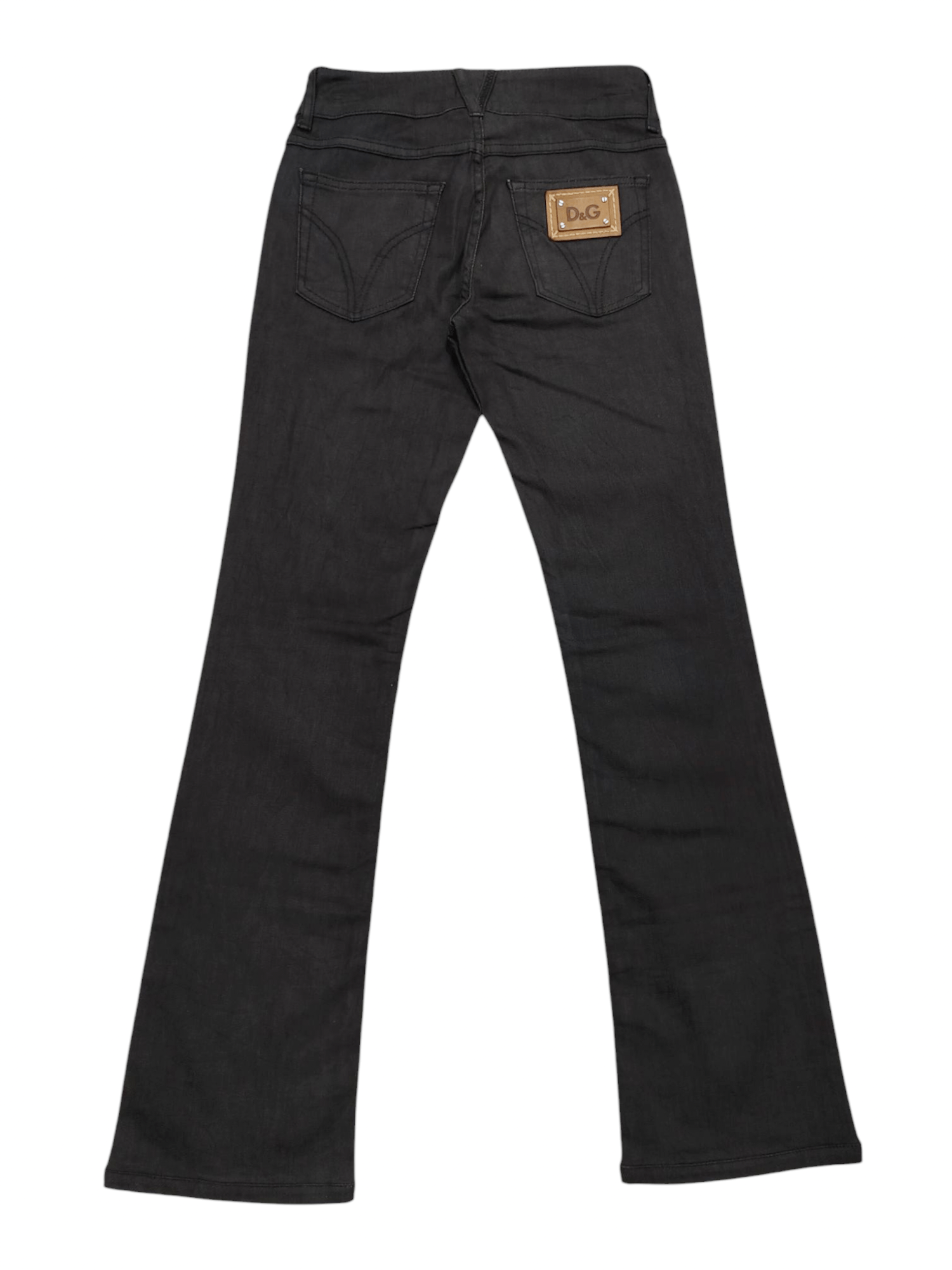 Dolce & Gabbana DOLCE GABBANA❤️‍🔥"COOL" Low Waist Y2k Bootcut Wax Jeans Size 28" / US 6 / IT 42 - 1 Thumbnail