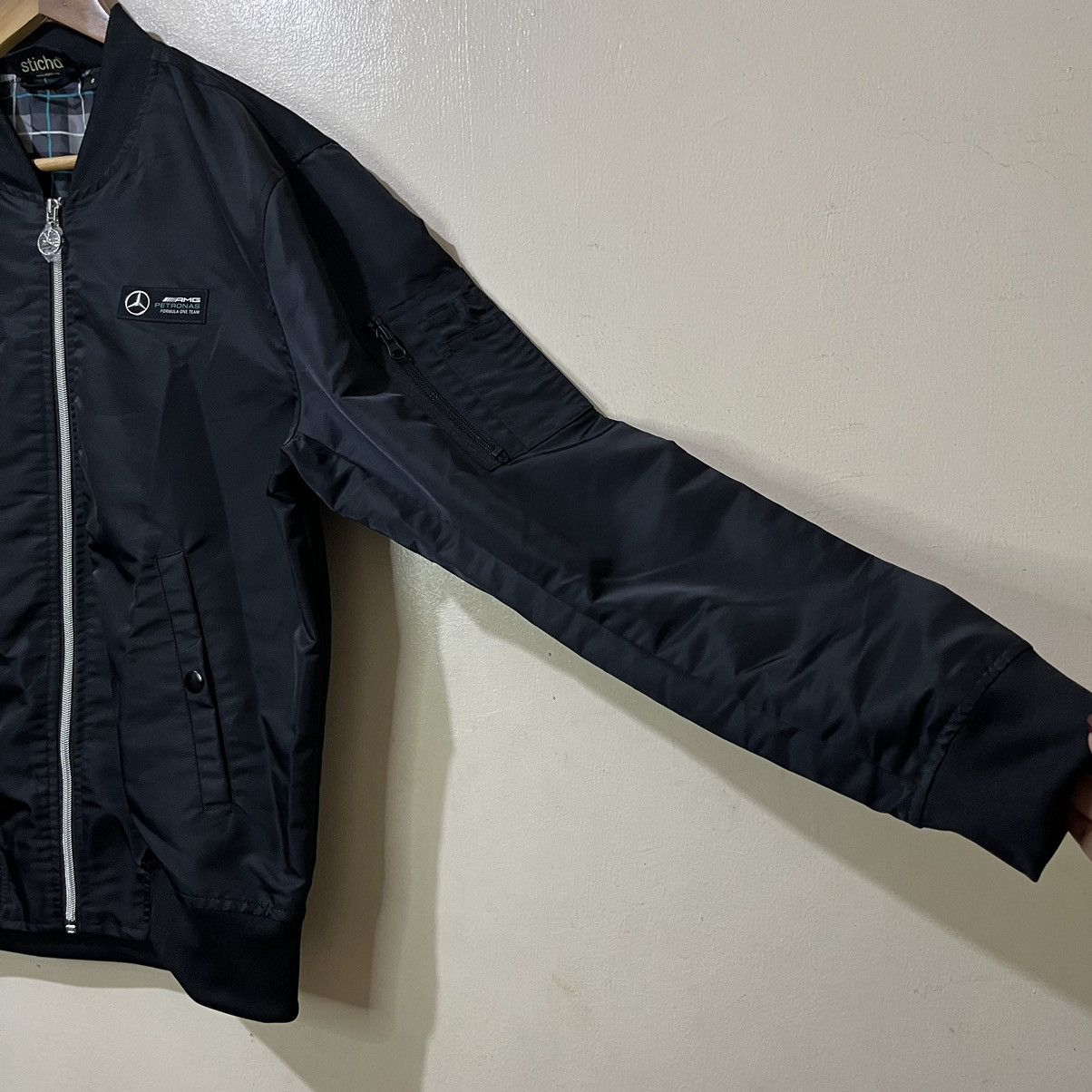 Formula 1 AMG F1 Team - Mercedes Benz by Stitchd Bomber Jacket Size US S / EU 44-46 / 1 - 6 Thumbnail