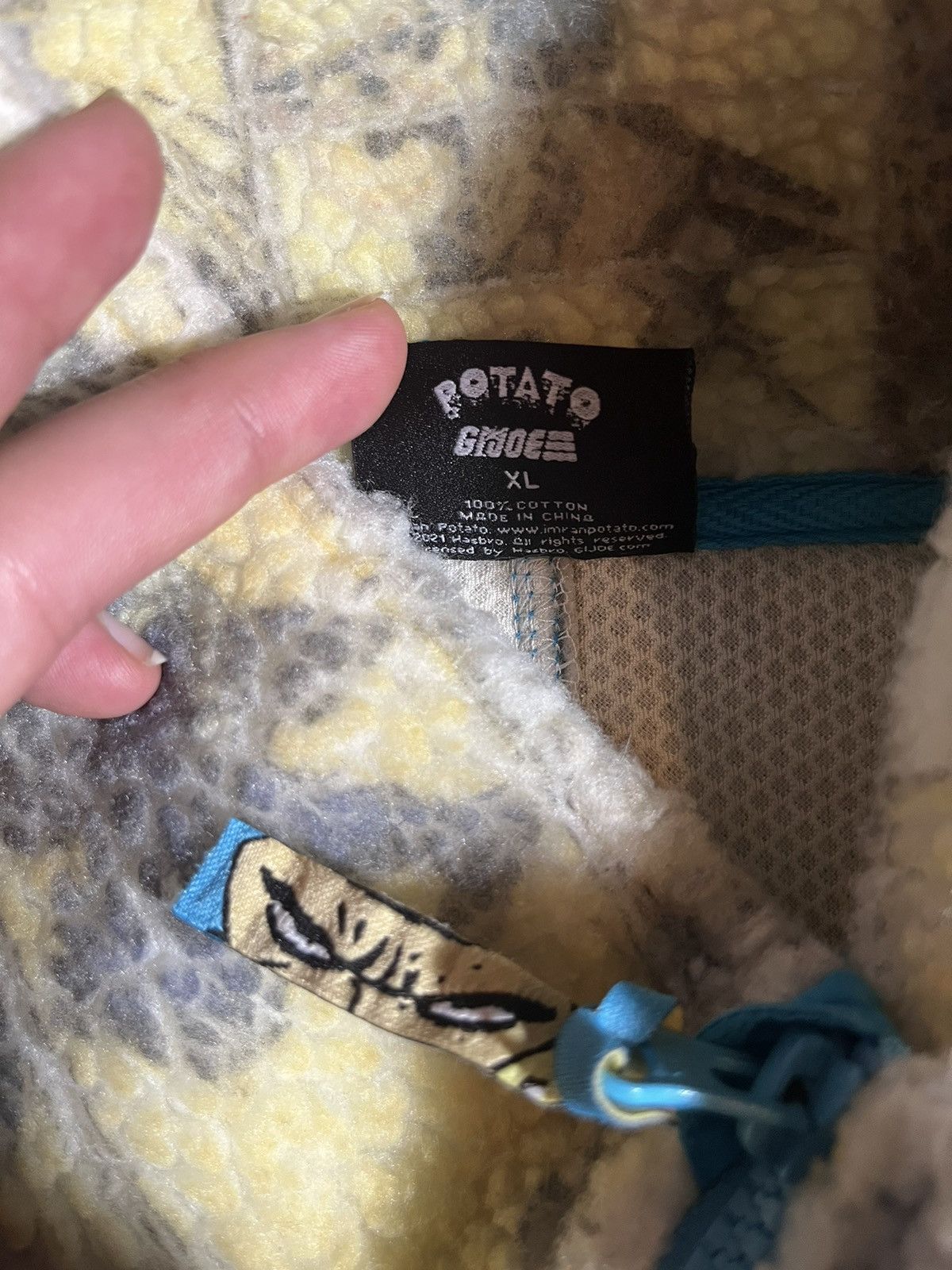 Imran Potato Imran Potato GI JOE Fleece Size US XL / EU 56 / 4 - 3 Thumbnail