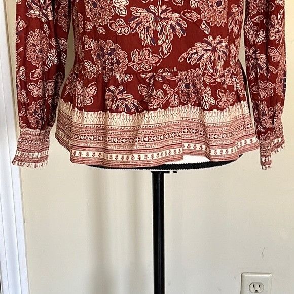 Veronica Beard Veronica Beard Kester Floral Blouse Size XS / US 0-2 / IT 36-38 - 8 Thumbnail