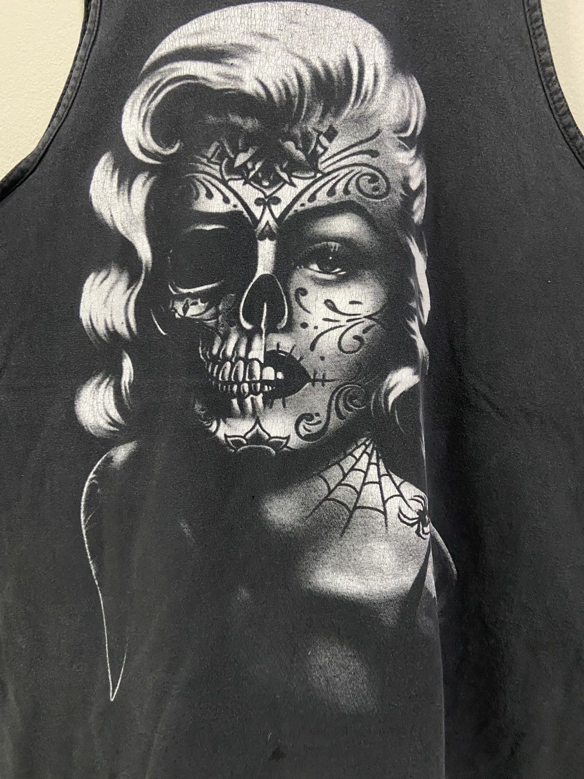 Vintage Marilyn Monroe Singlet Tee Size US XL / EU 56 / 4 - 2 Thumbnail