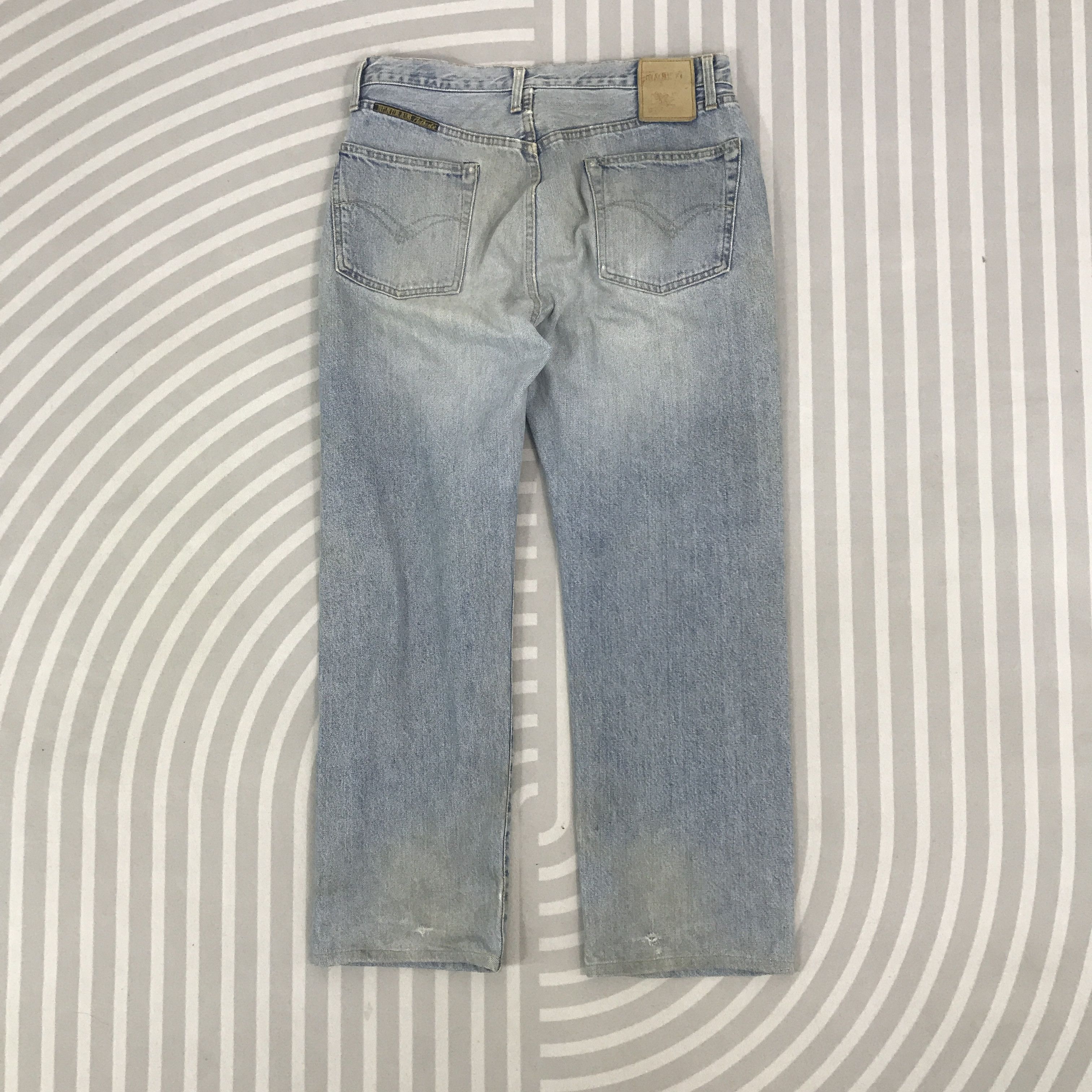 Replay × Vintage Vintage Replay Light wash baggy Denim Size US 32 / EU 48 - 4 Thumbnail