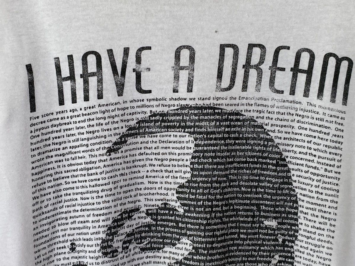 Vintage Vintage Martin Luther King Jr Tees Black History Size US L / EU 52-54 / 3 - 5 Thumbnail