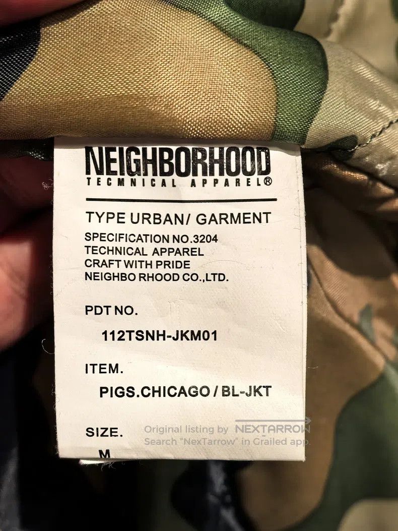 Neighborhood Neighborhood Leather jacket Size US M / EU 48-50 / 2 - 8 Thumbnail