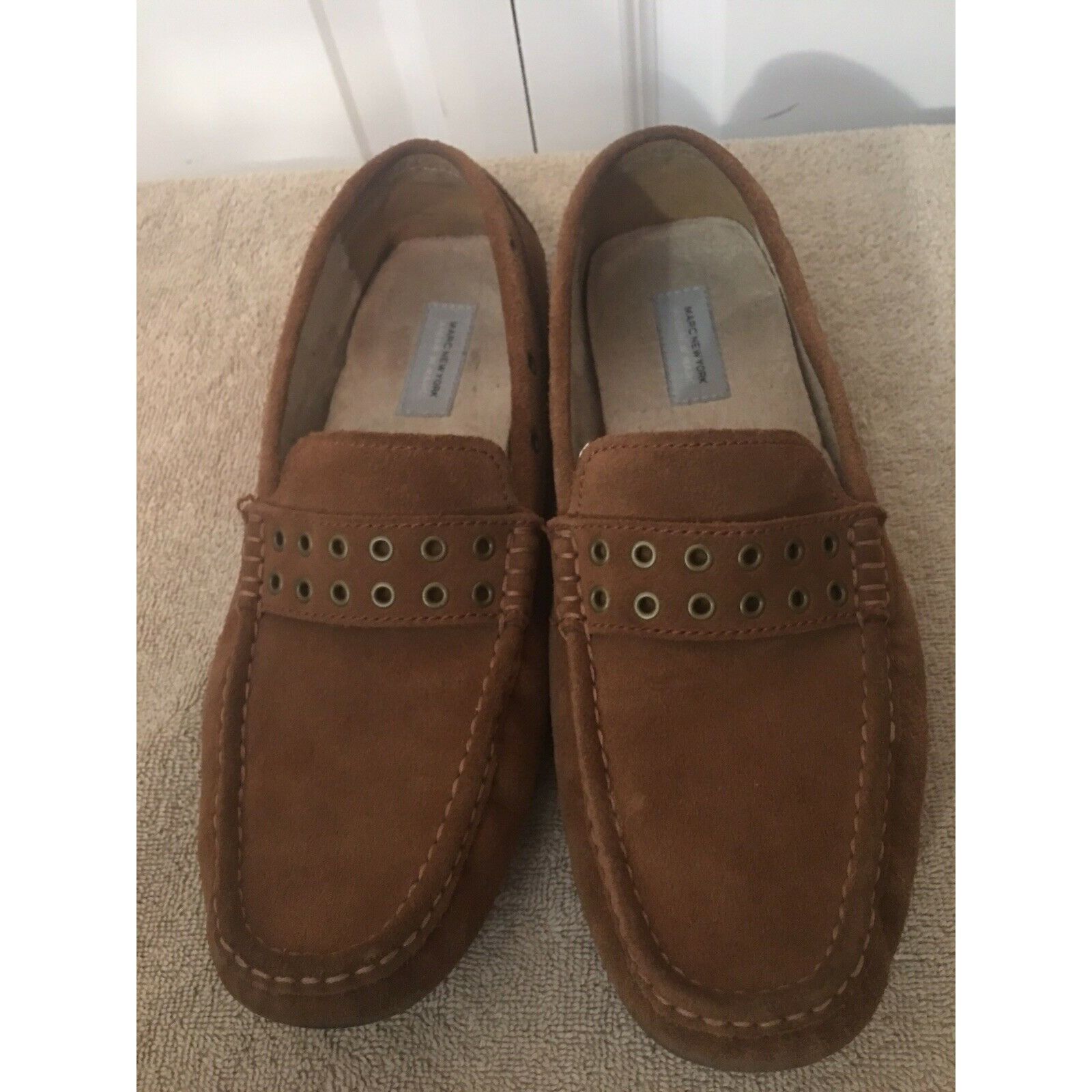Andrew Marc Marc New York Andrew Marc Men’s Grove Suede Slip On Loafers Size US 10 / EU 43 - 1 Thumbnail
