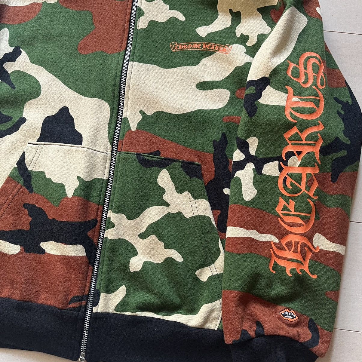 Chrome Hearts Chrome Hearts Matty Boy camo dagger zip hoodie stk size L Size US L / EU 52-54 / 3 - 4 Thumbnail