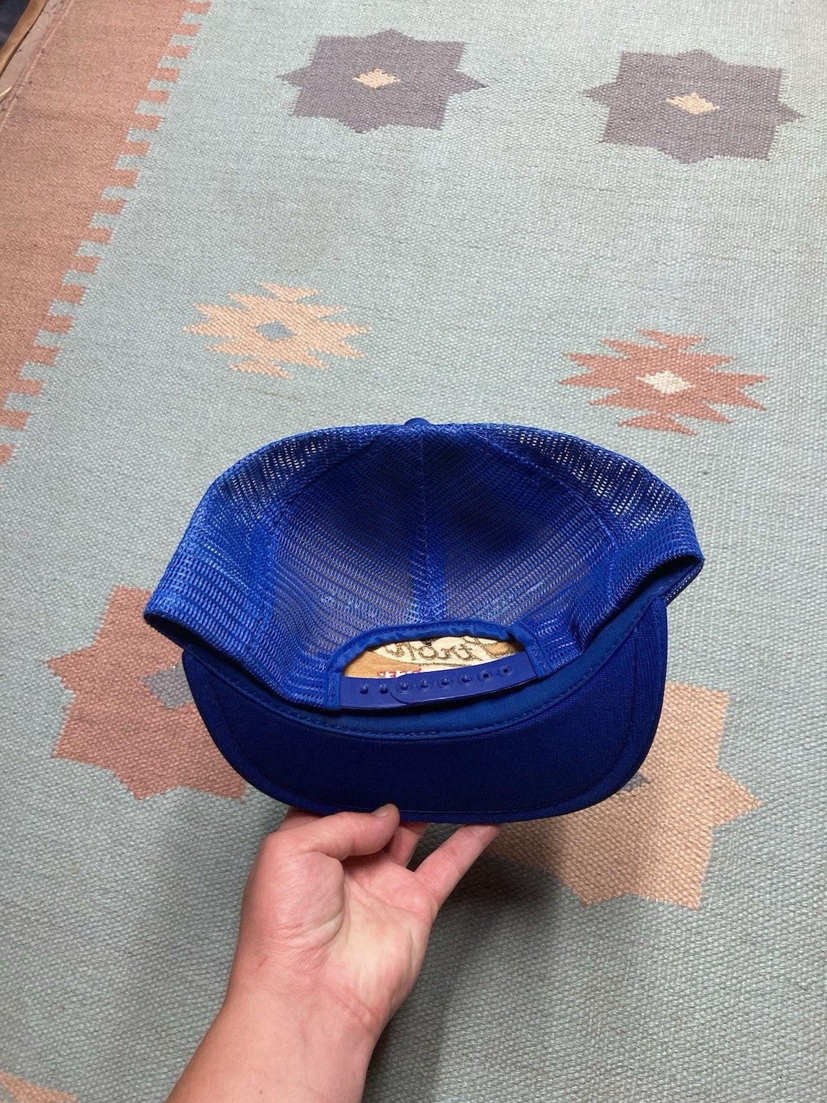Vintage 80s trucker hat stroh’s beer gold leaf Tennessee made in USA Size ONE SIZE - 4 Thumbnail
