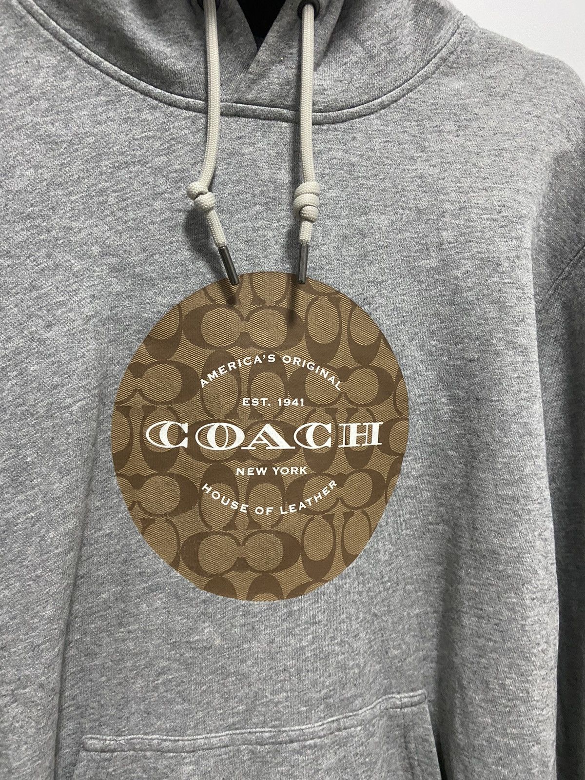 Coach Coach New York hoodie big logo luxury Size US S / EU 44-46 / 1 - 3 Thumbnail