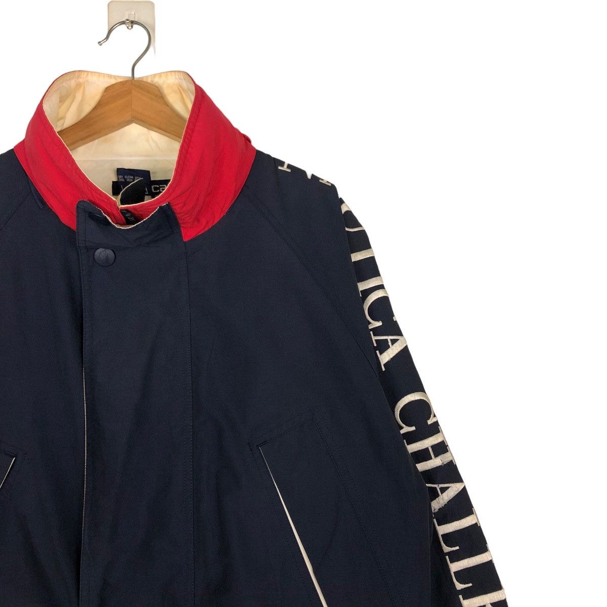 Japanese Brand 🔥Vintage Hunting Jacket Nautica Big Logo Spell Out Size US M / EU 48-50 / 2 - 6 Thumbnail