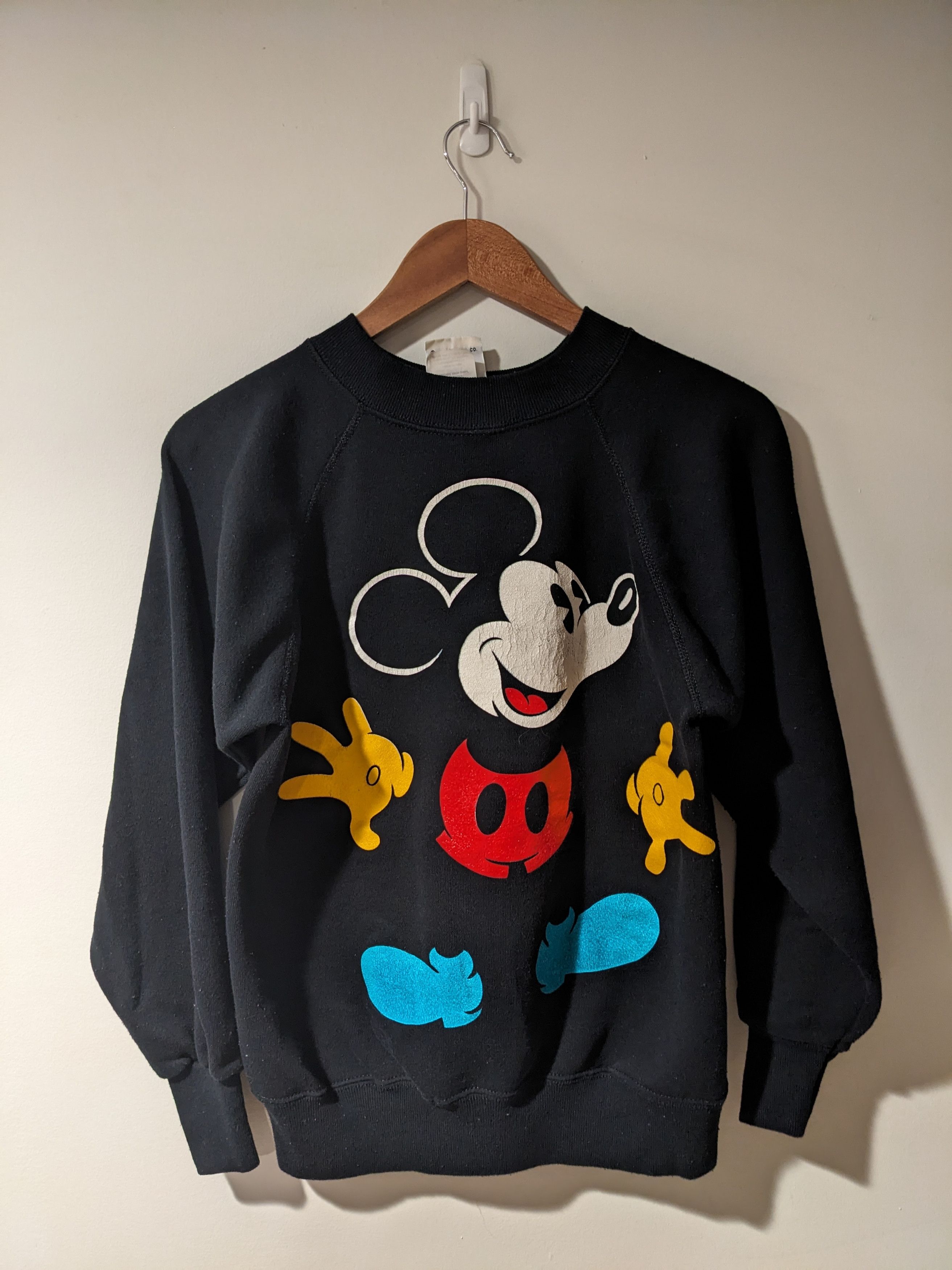 Disney × Vintage Vintage 90s Mickey Mouse & Co Classic Small Sweatshirt Size US S / EU 44-46 / 1 - 1 Thumbnail