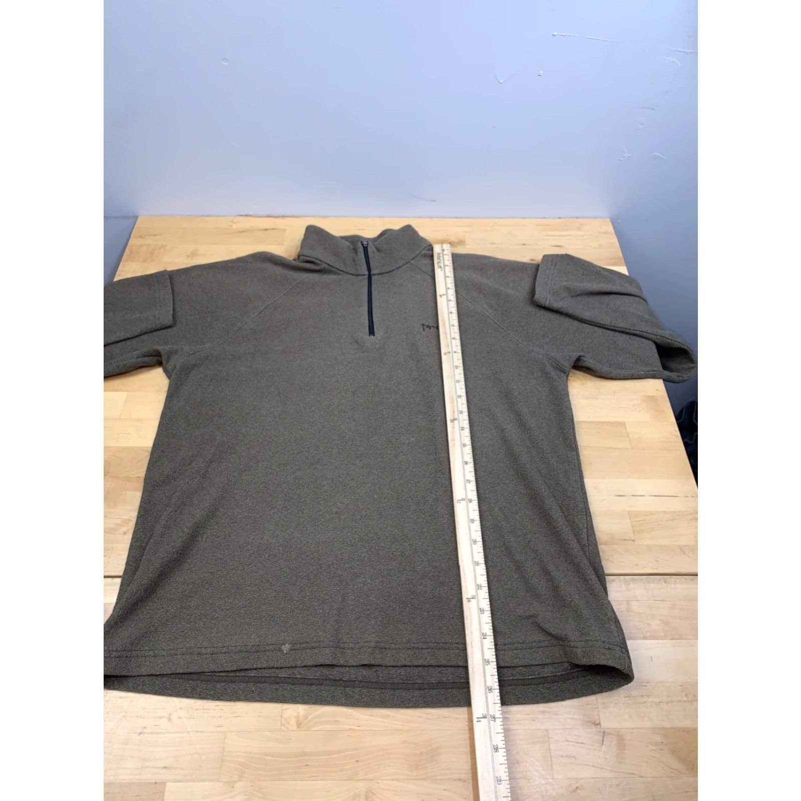 Prana VINTAGE prAna 1/4 Zip Sweater Mens L Green Casual Outdoor Pullover 12008 Size US L / EU 52-54 / 3 - 4 Thumbnail