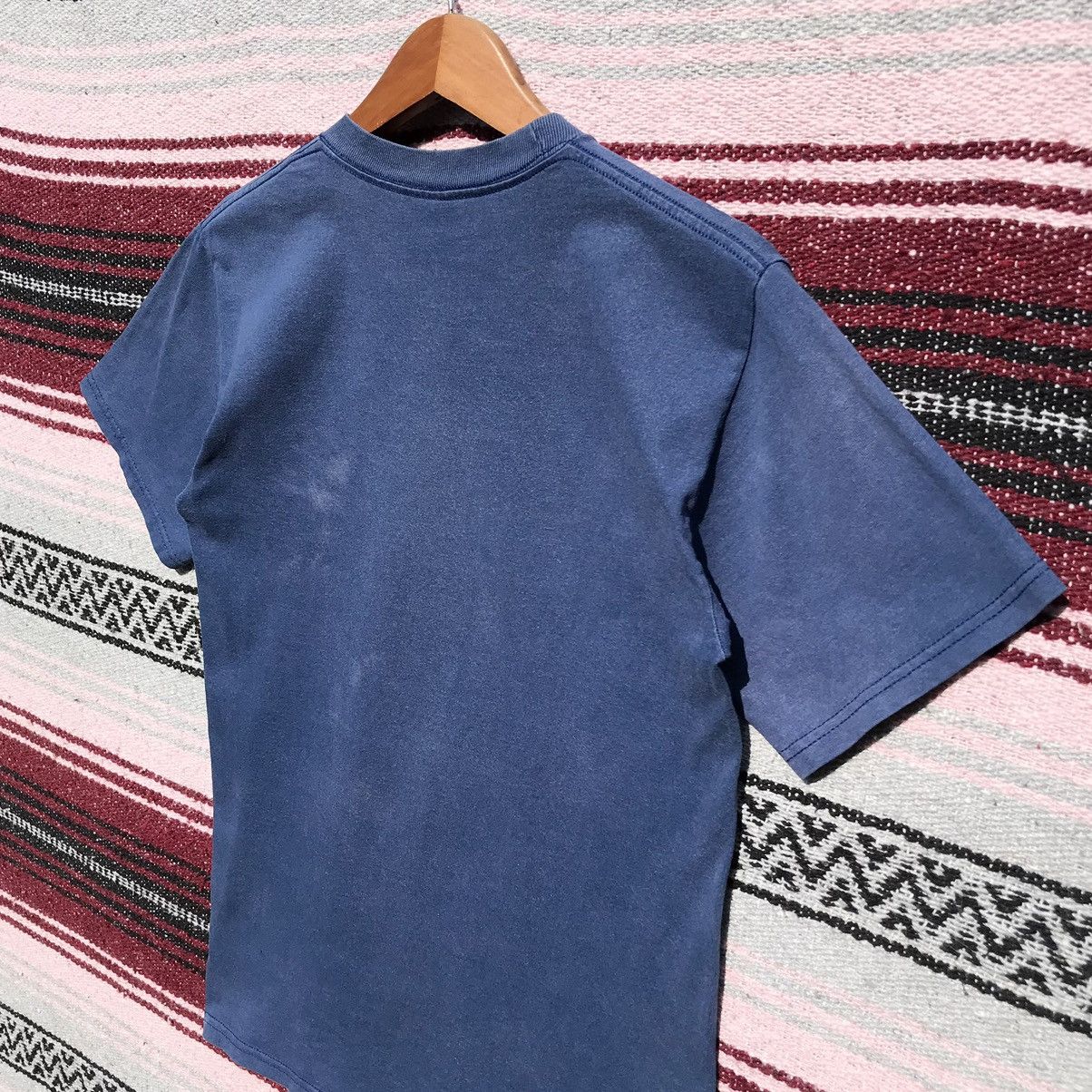 Stussy Y2K Vintage Stussy Wood Tee Stussy Streetwear SunFaded Size US S / EU 44-46 / 1 - 4 Thumbnail