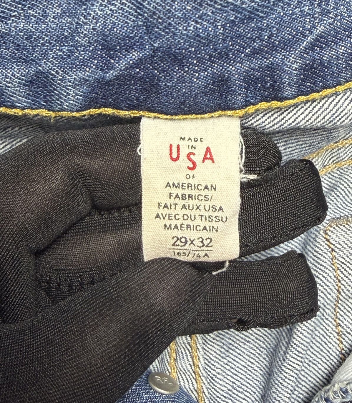 RRL Ralph Lauren RRL - Light wash denim pants Size US 30 / EU 46 - 17 Thumbnail