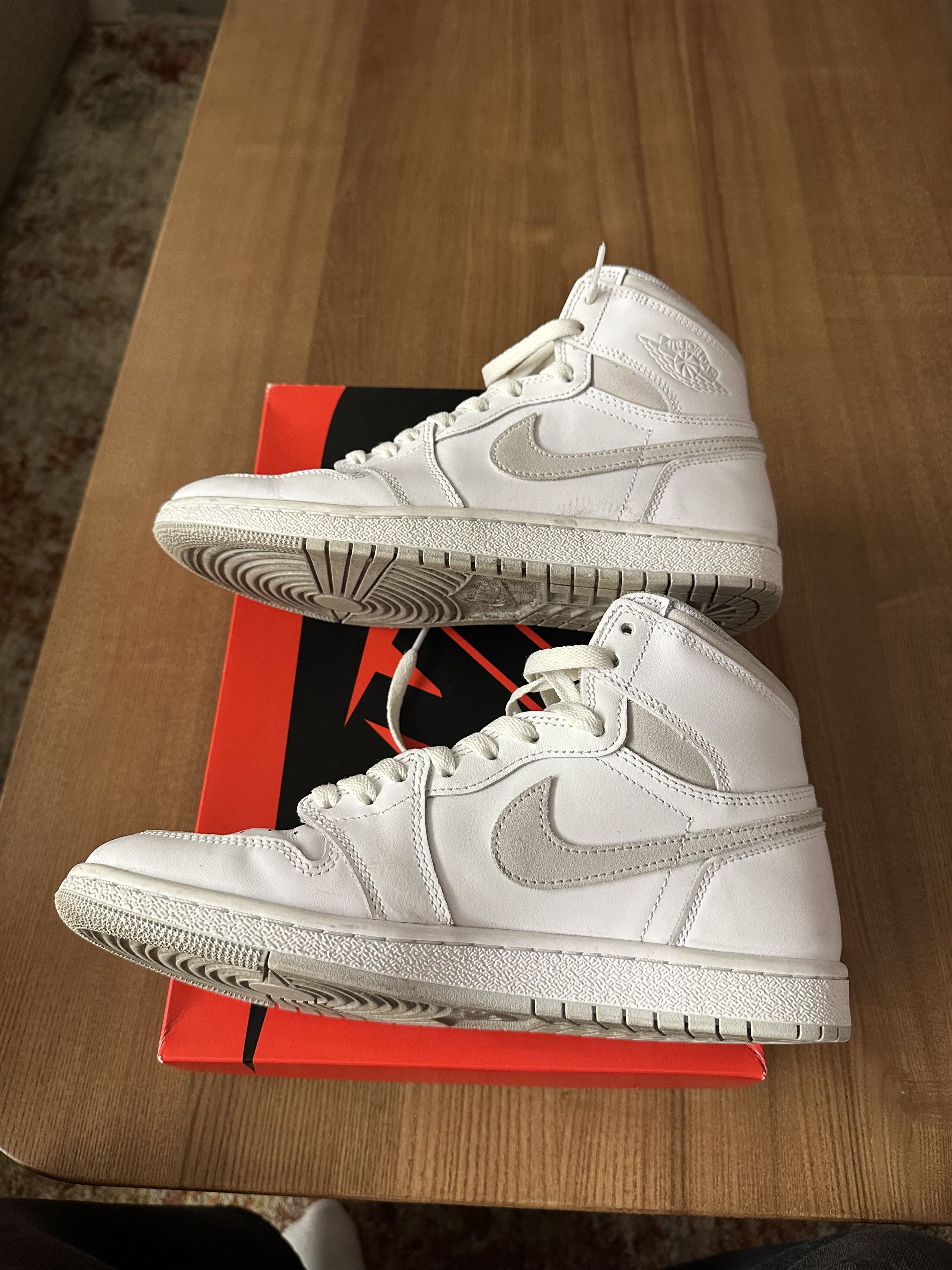 Jordan Brand Air Jordan 1 Hi '85 "Neutral Gray" Size US 8.5 / EU 41-42 - 3 Thumbnail
