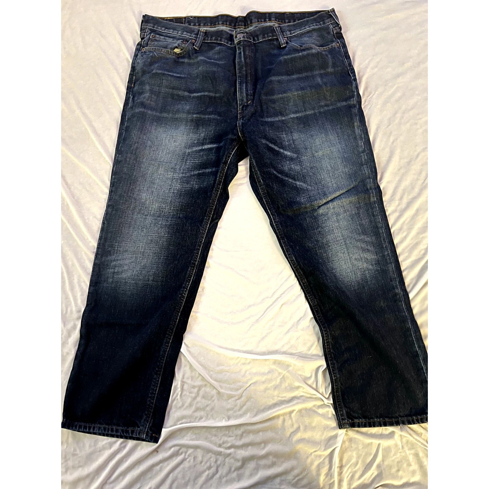 Levi's Levi's 541 Blue Jeans 42x30 Relaxed Fit Straight Leg Denim Size US 42 / EU 58 - 2 Thumbnail