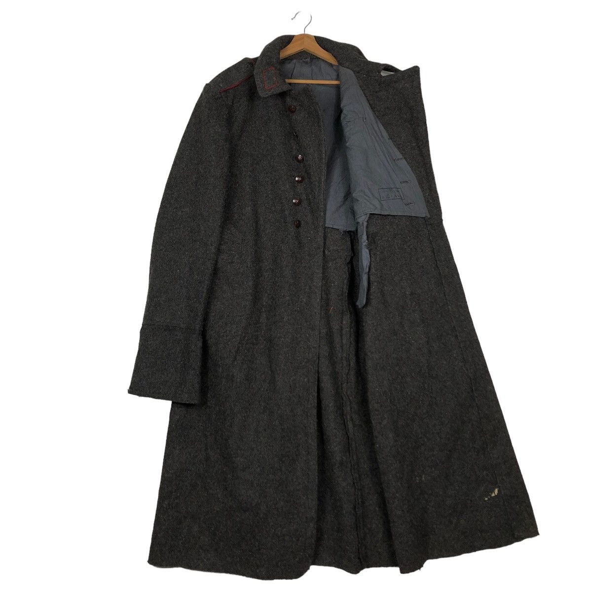 Vintage 🔥TRUE VINTAGE 1940’s LONG JACKET WOOL CANADIAN MILITARY Size US M / EU 48-50 / 2 - 12 Thumbnail