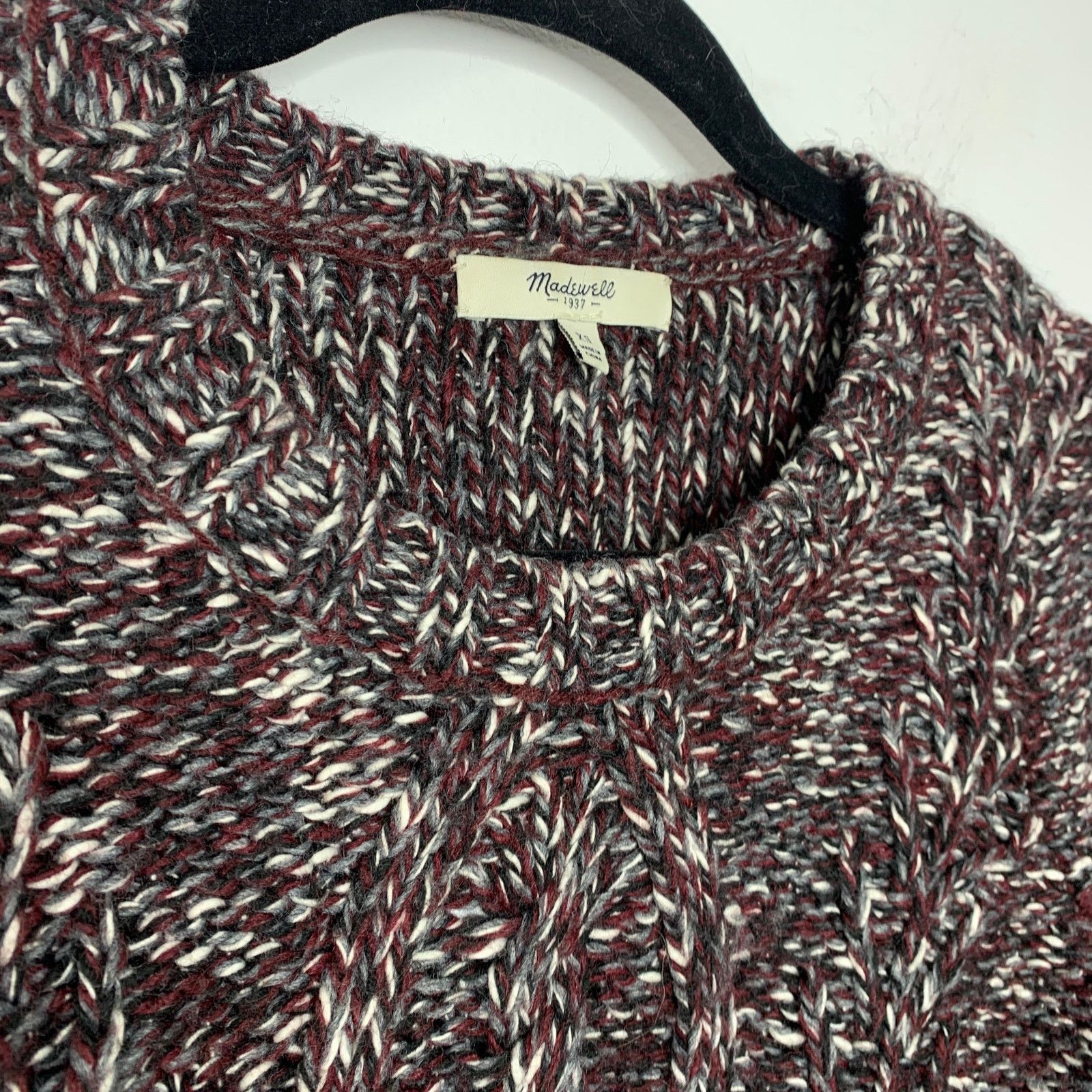 Madewell Madewell Chunky Knit Pullover Sweater Alpaca Wool Blend XS Size XS / US 0-2 / IT 36-38 - 5 Thumbnail