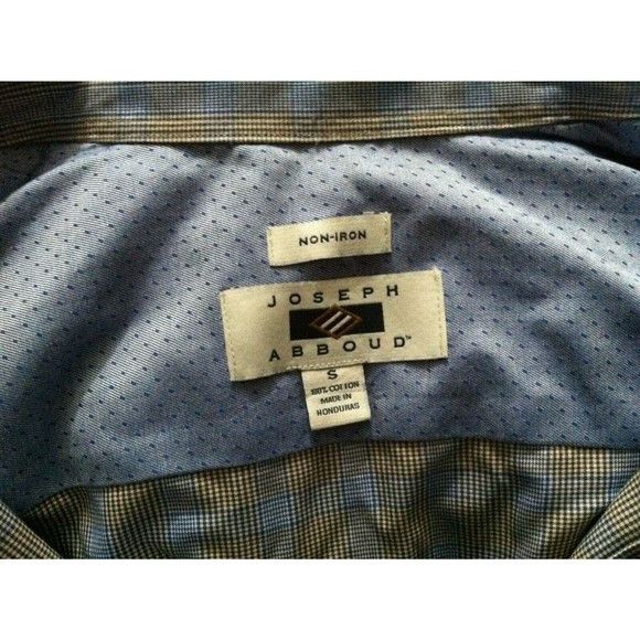 Joseph Abboud JOSEPH ABBOUD MENS NEW 100%COTTON CASUAL SHIRT SIZE: S Size US S / EU 44-46 / 1 - 4 Thumbnail