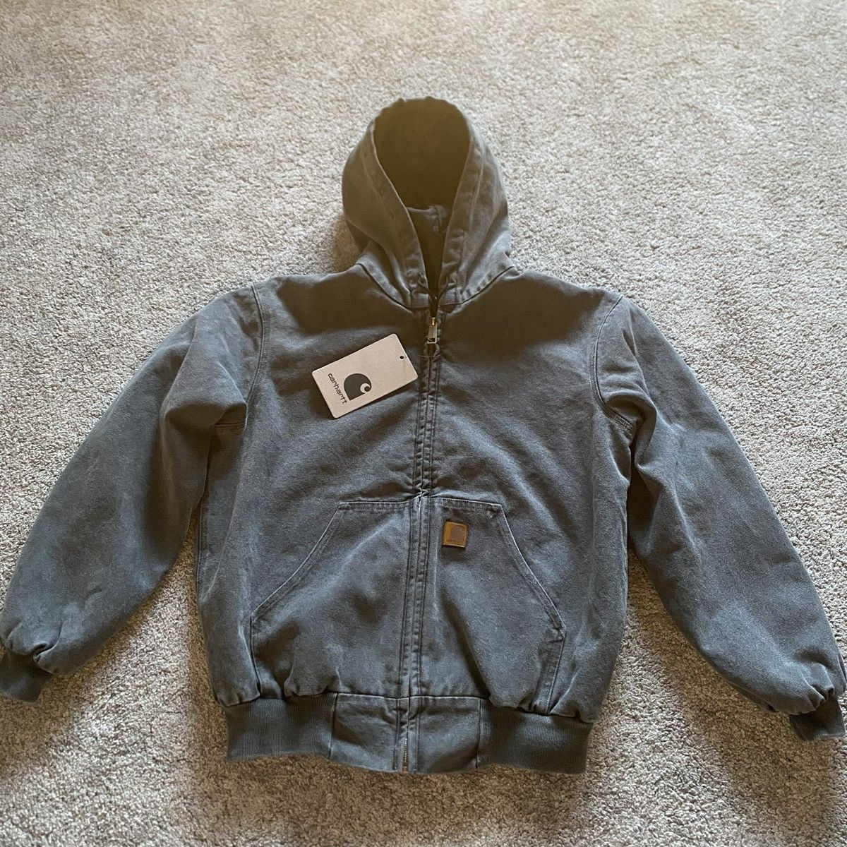 Carhartt Carharrt J130 Vintage Grey Jacket Size M Size US M / EU 48-50 / 2 - 2 Thumbnail