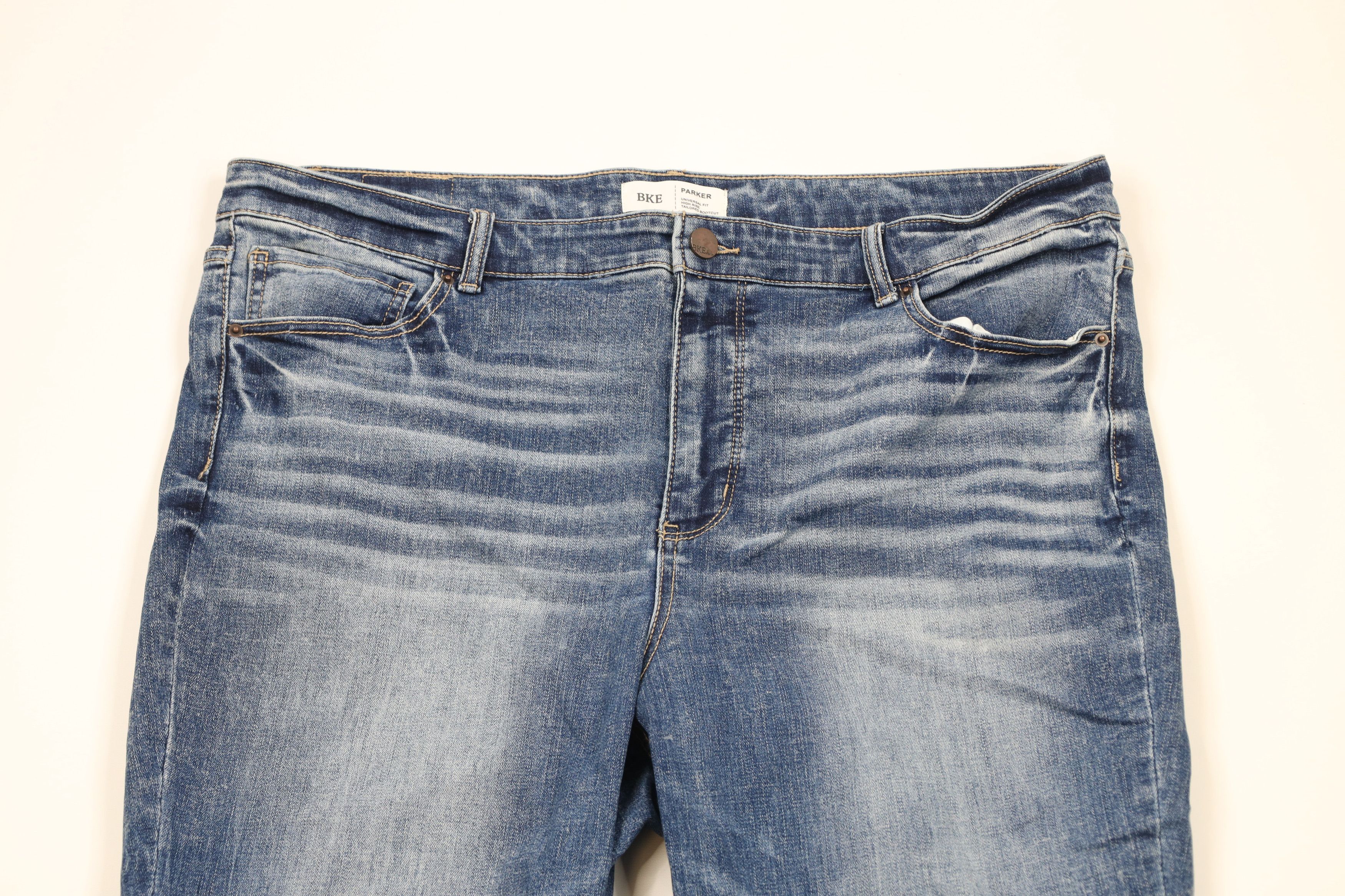 Vintage Buckle BKE Denim Universal High Rise Tailor Bootcut Jeans Size US 38 / EU 54 - 2 Thumbnail