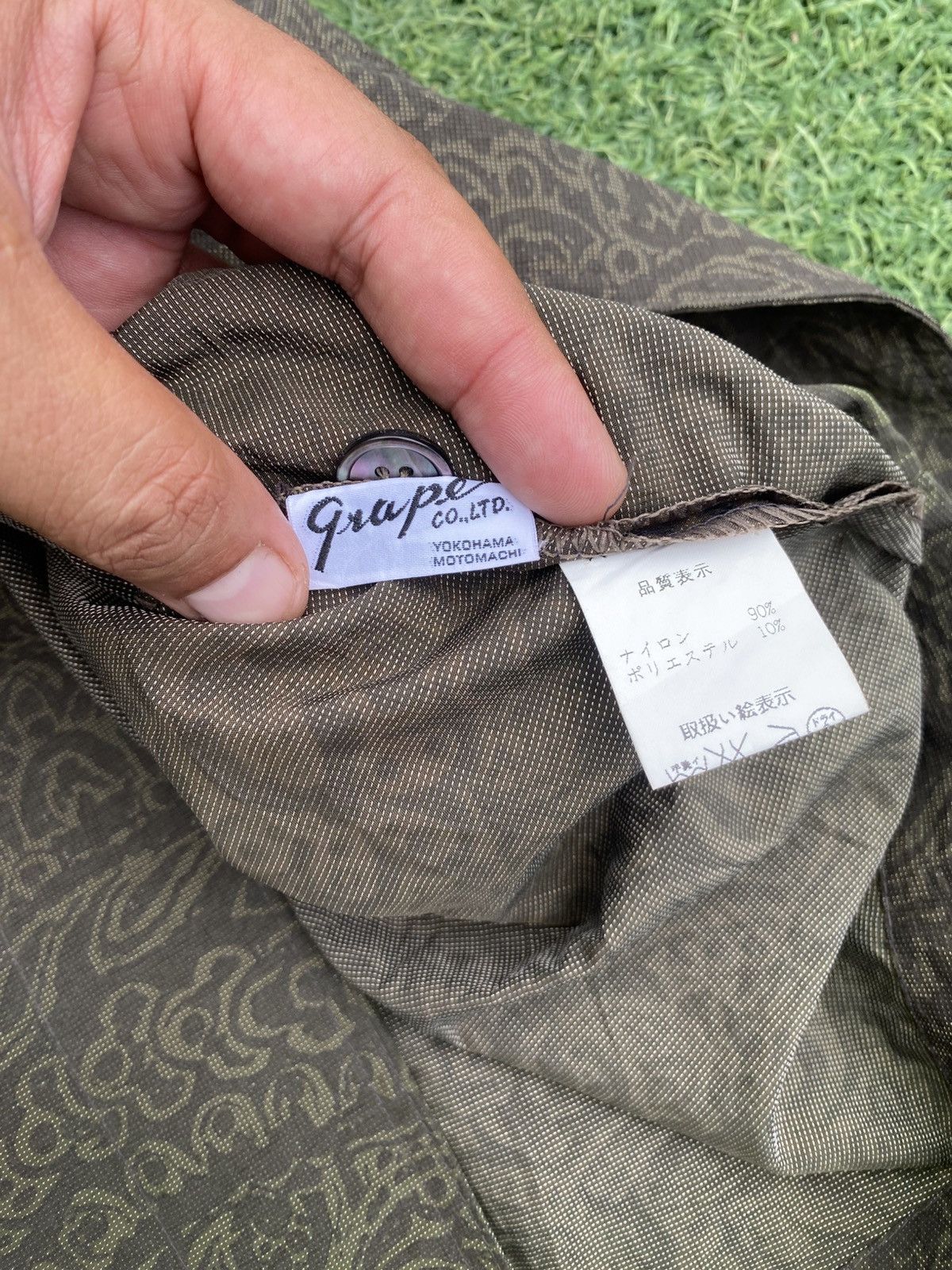Issey Miyake Grape Co LTD Vintage Chore Floral Pattern Light Jacket Size US L / EU 52-54 / 3 - 16 Thumbnail