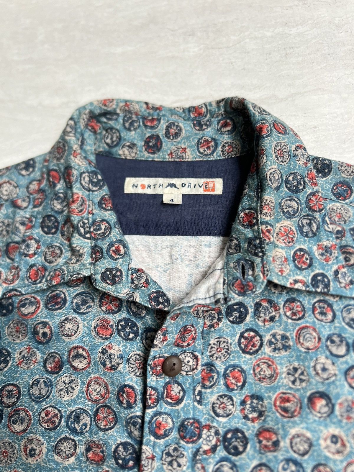 45rpm NORTH DRIVE Motive Shirt Size US L / EU 52-54 / 3 - 10 Thumbnail