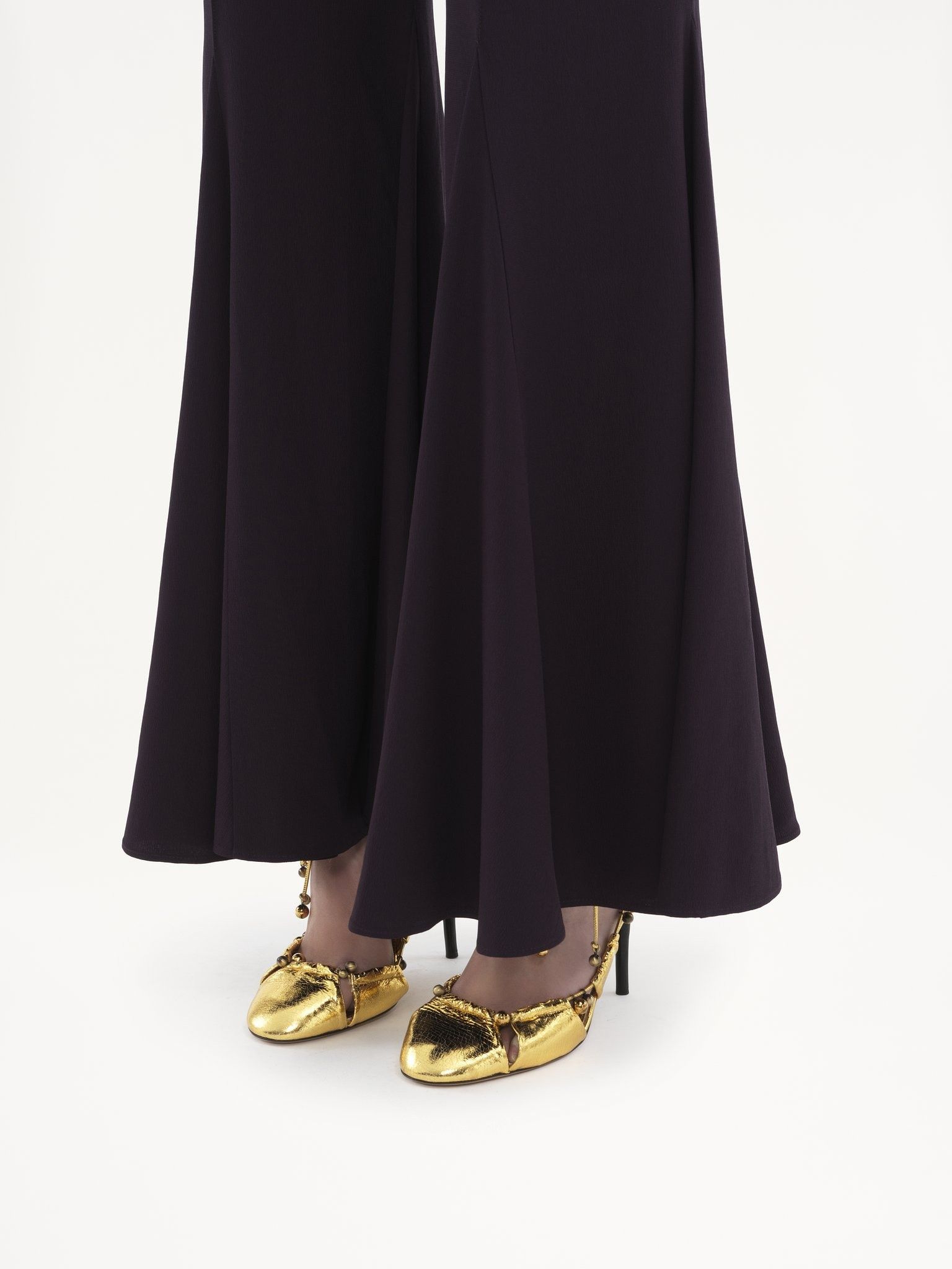 Chloe o1loc1c11125 Trousers in Deep Purple Size 26" / US 2 / IT 38 - 6 Thumbnail