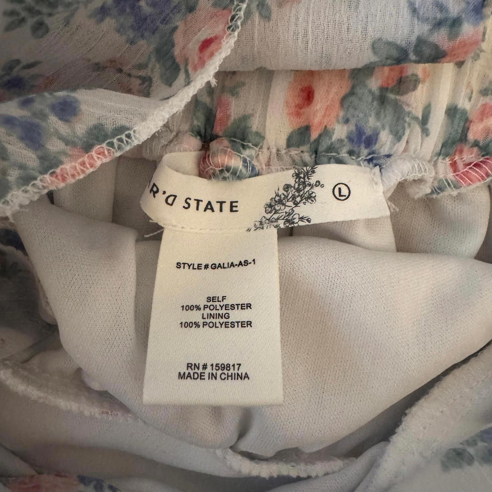Other Altar'd State 'Galia' Mini Dress NWT Size L / US 10 / IT 46 - 6 Thumbnail