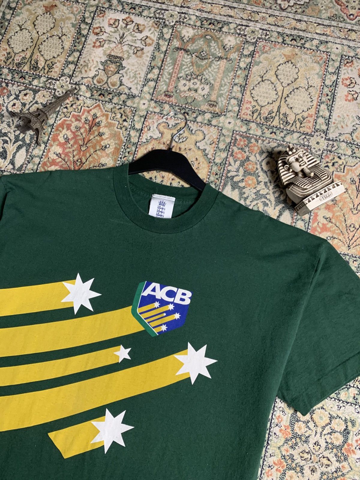 Other × Vintage RARE ! ECB Logo BANK 1997s t shirt Size US XL / EU 56 / 4 - 2 Thumbnail