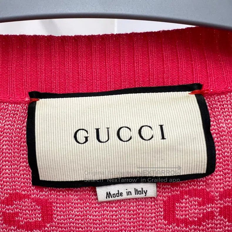 Gucci Gucci Full-print double G gold buckle knitted cardigan coa Size S / US 4 / IT 40 - 3 Thumbnail